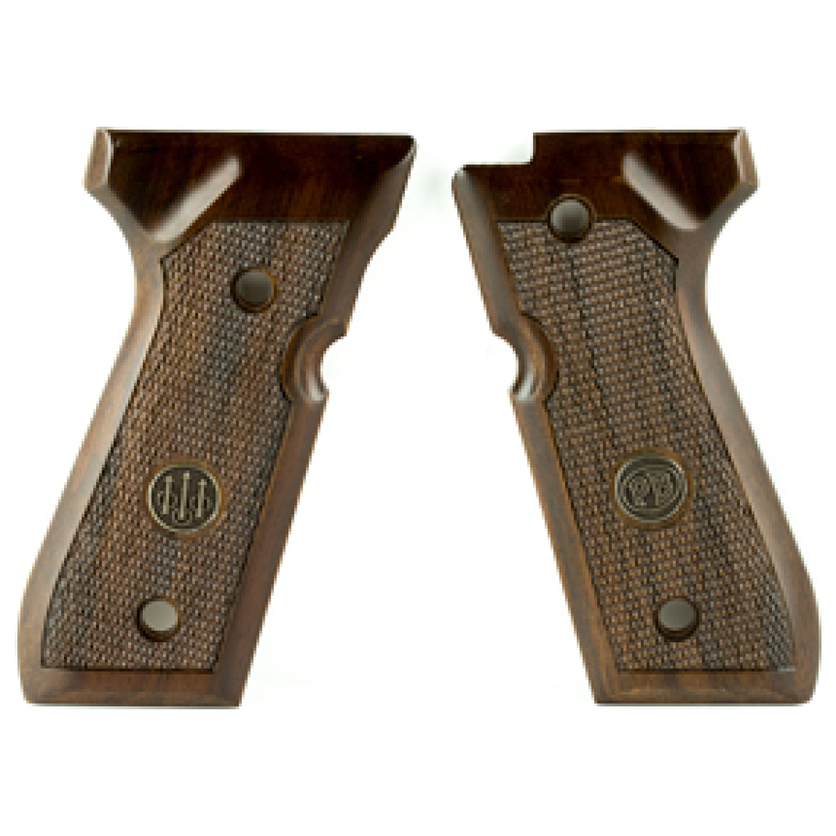 Brjg92fsw_1. Jpg - beretta grips 92 96fs wood chkrd - brjg92fsw 1