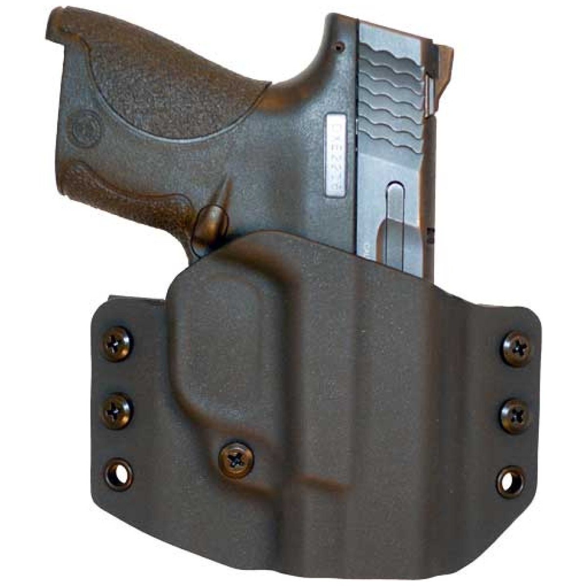 C708sw250rbkn. Jpg - comp-tac warrior holster owb - rh s&w 380 shld ez black - c708sw250rbkn