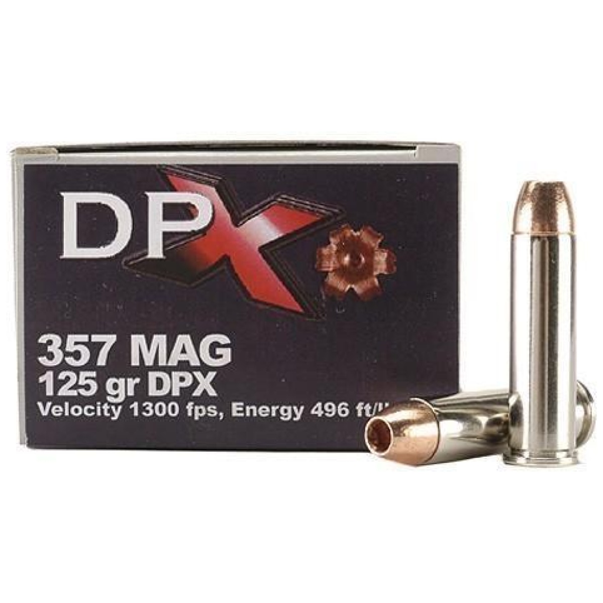 Cbdpx357125. Jpg - cor-bon handgun ammunition. 357 mag 125 gr dpx 1300 fps 20/box - cbdpx357125