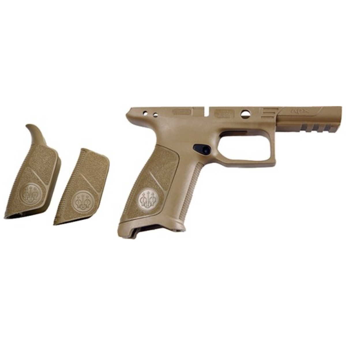 E02046. Jpg - beretta frame apx flat dark - earth-no finger grooves poly - e02046