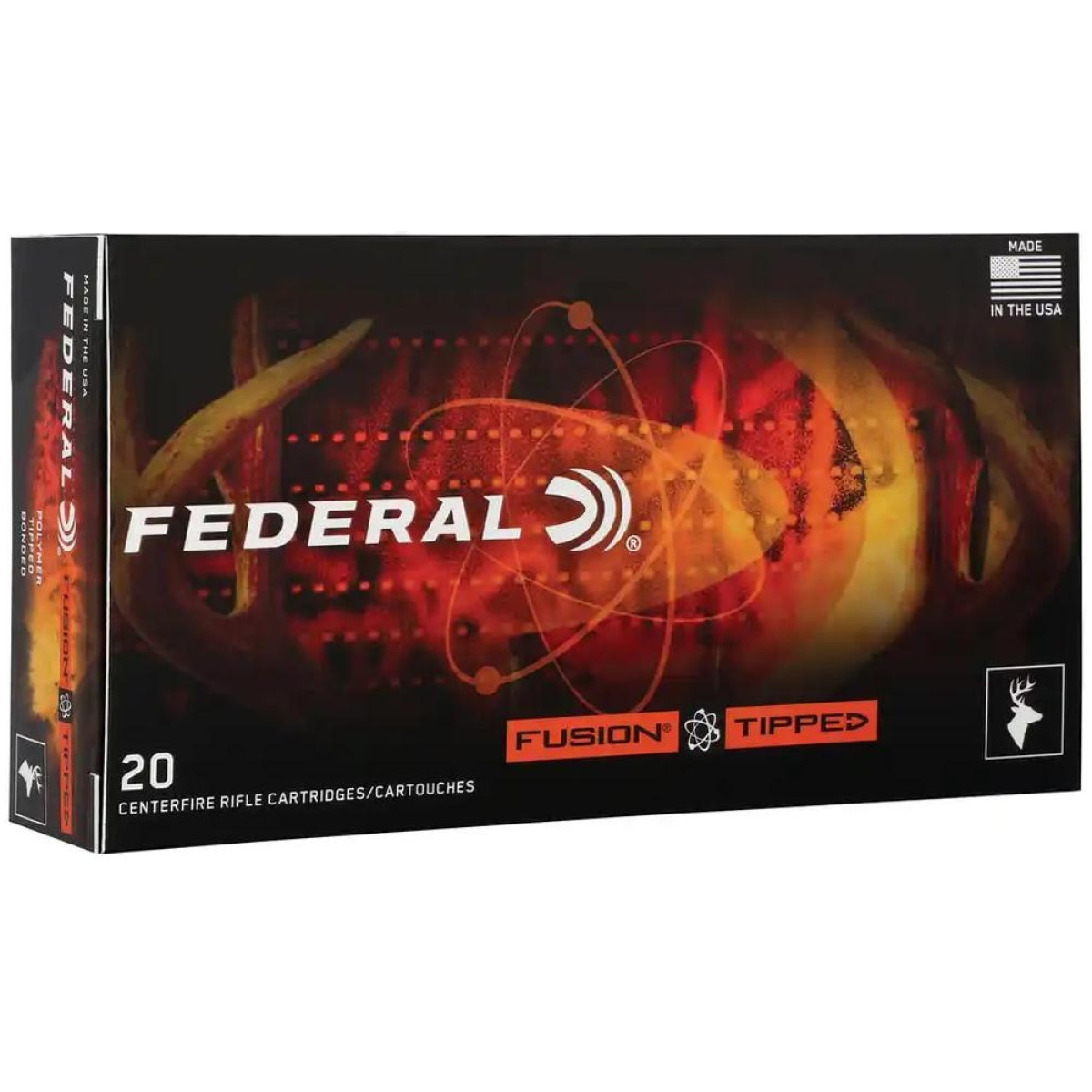 Faf7rtfs2_1. Jpg - federal fusion tipped rifle ammunition 6. 5 prc 140gr pt 2975 fps 20/ct - faf7rtfs2 1