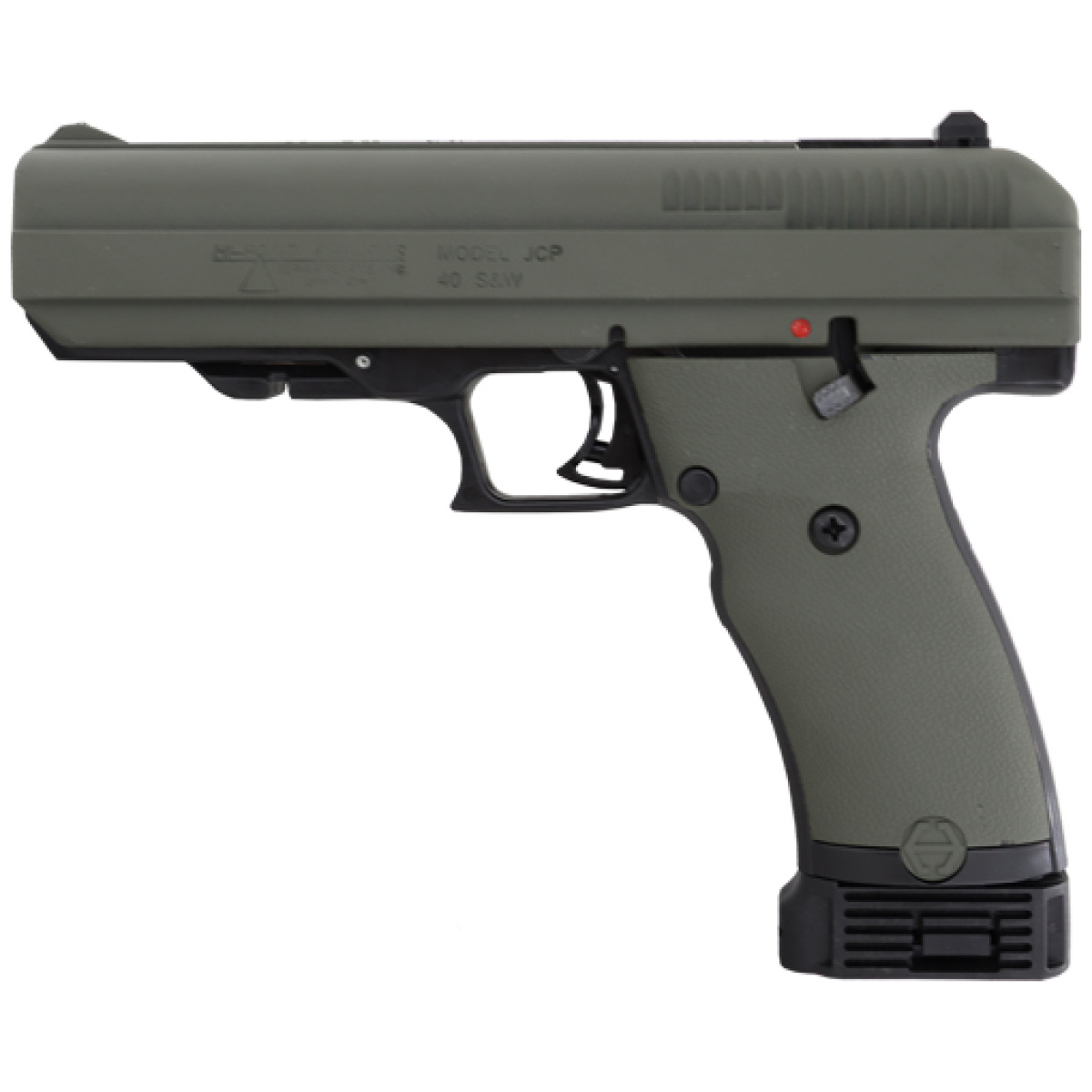 G34010od_left. Jpg - hi-point pistol 40sw od green - 4. 5" as 10sh polymer - g34010od left