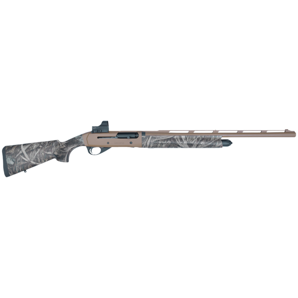 G390155. Jpg - girsan mc312 12ga. 24" gobbler - red dot 3. 5" camo w/fo frnt st - g390155