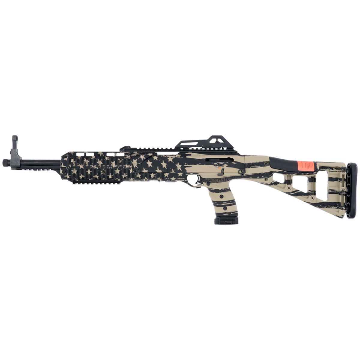 G4595tsflgfde_left. Jpg - hi-point carbine 45acp 17. 5" - tb 9rd grand union flag fde - g4595tsflgfde left