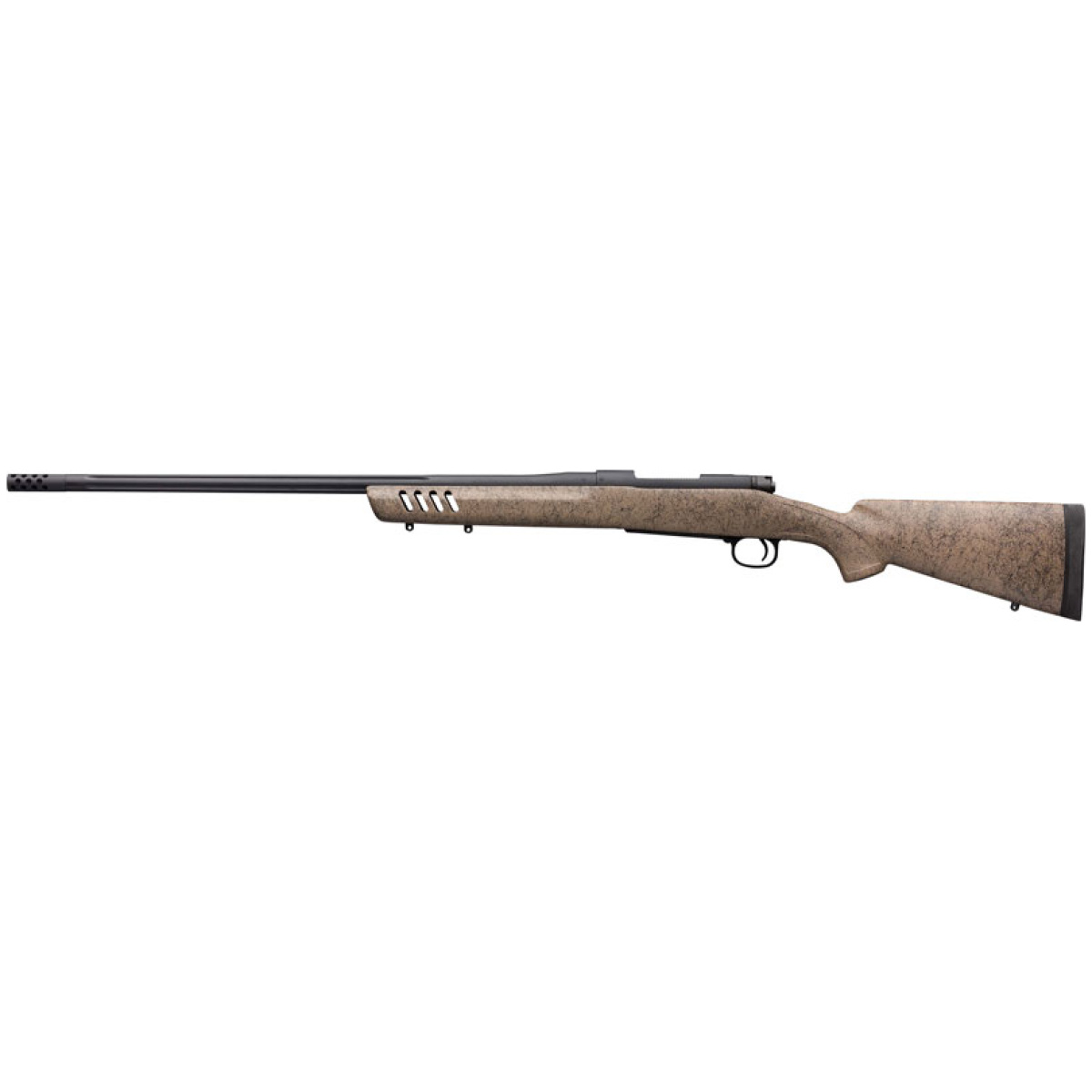 G535243289_left. Jpg - winchester model 70 long range - 6. 5cm 24" tan/blk w/ mb - g535243289 left