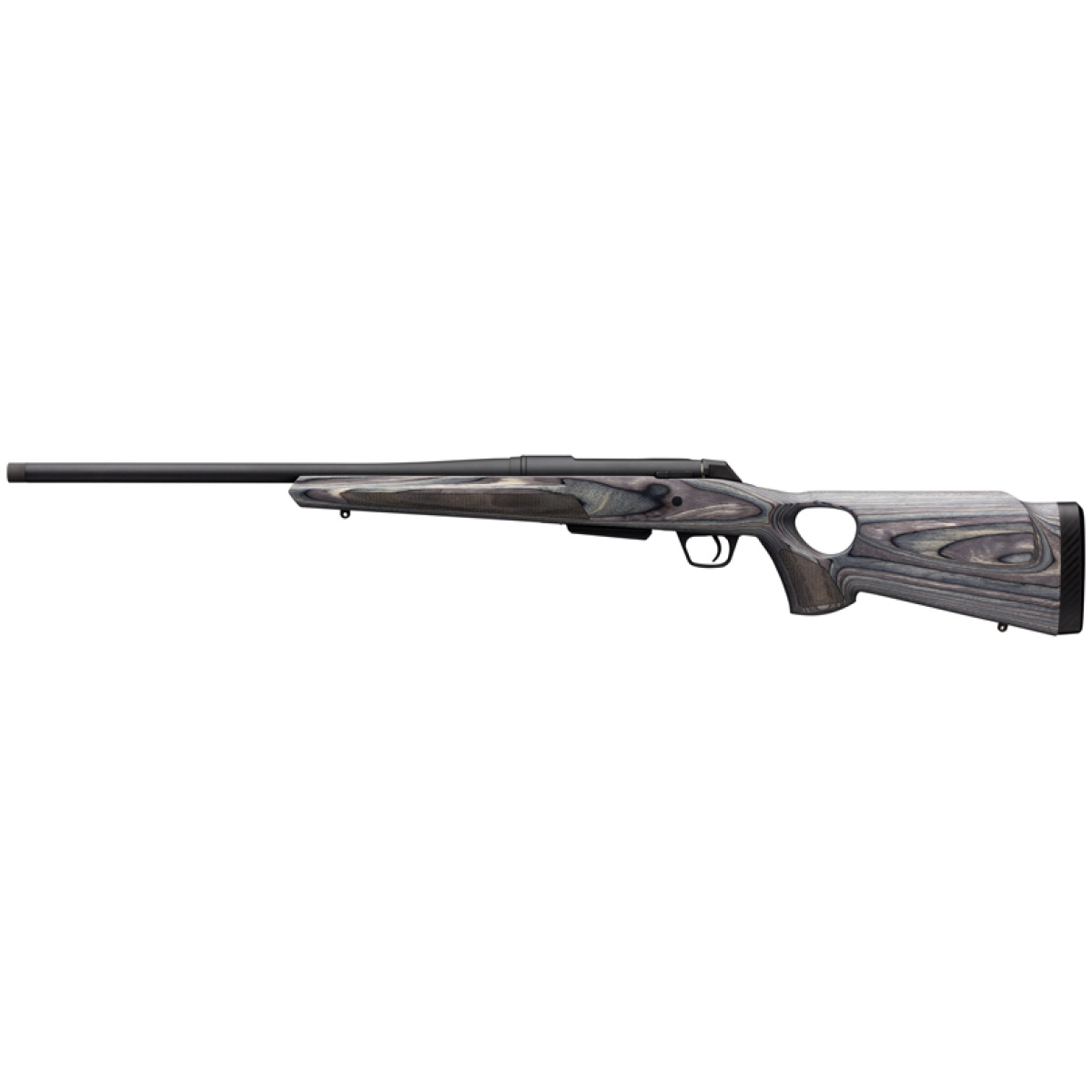 G535727226_left. Jpg - winchester xpr varmint 270win - thumbhole 24"hb grey lam - g535727226 left