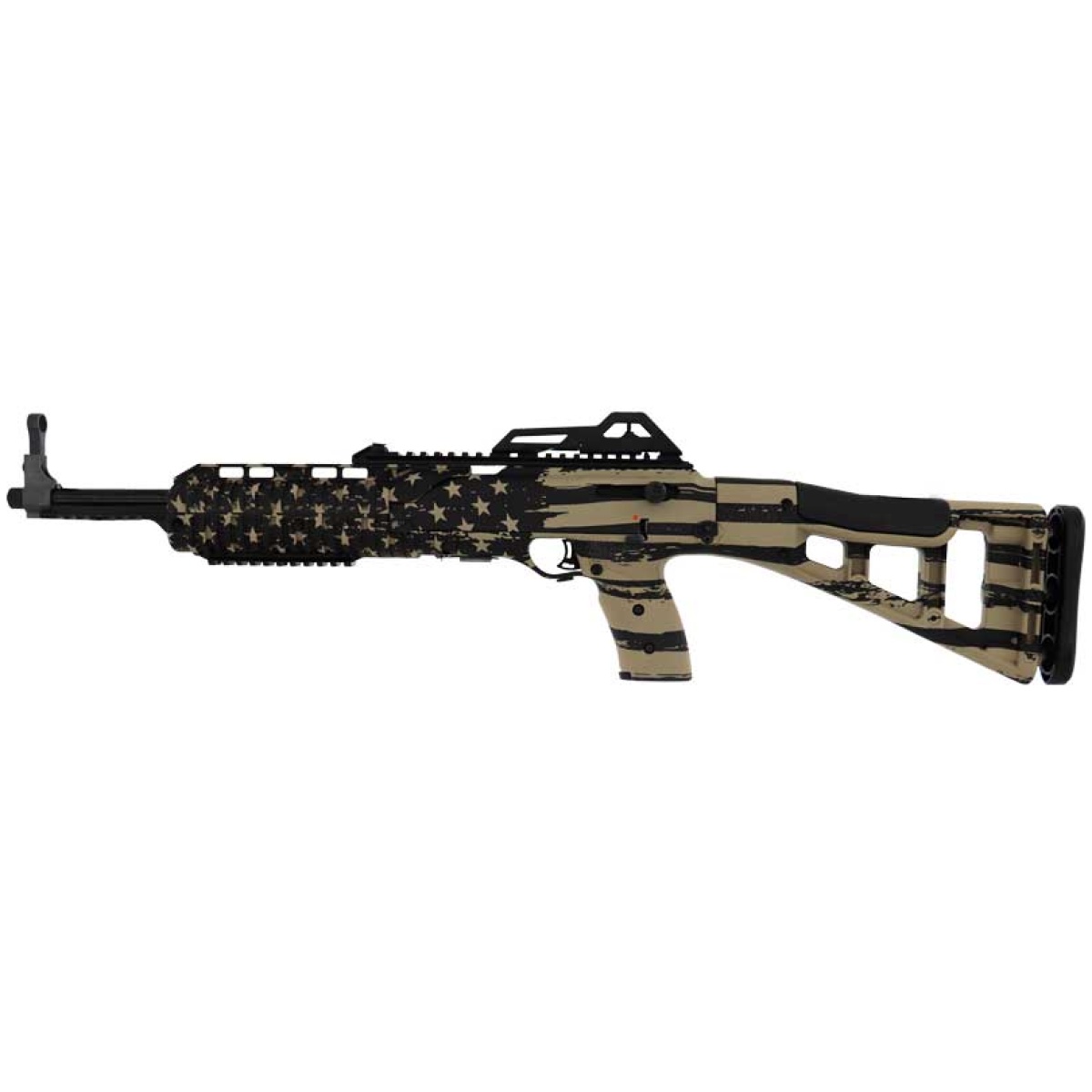 G995tsflgfde_left. Jpg - hi-point carbine 9mm luger - 16. 5" tb flag fde 10-shot - g995tsflgfde left