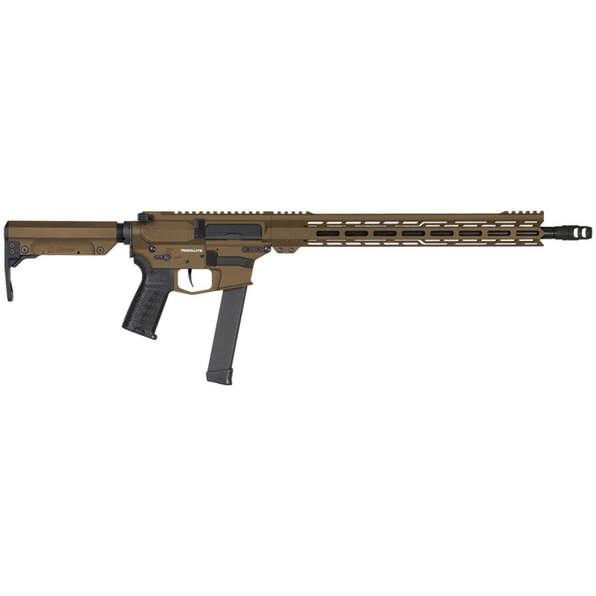 G99a3d0fmb. Jpg - cmmg rifle resolute mkgs 9mm - 16. 1" 32rd armor bronze - g99a3d0fmb