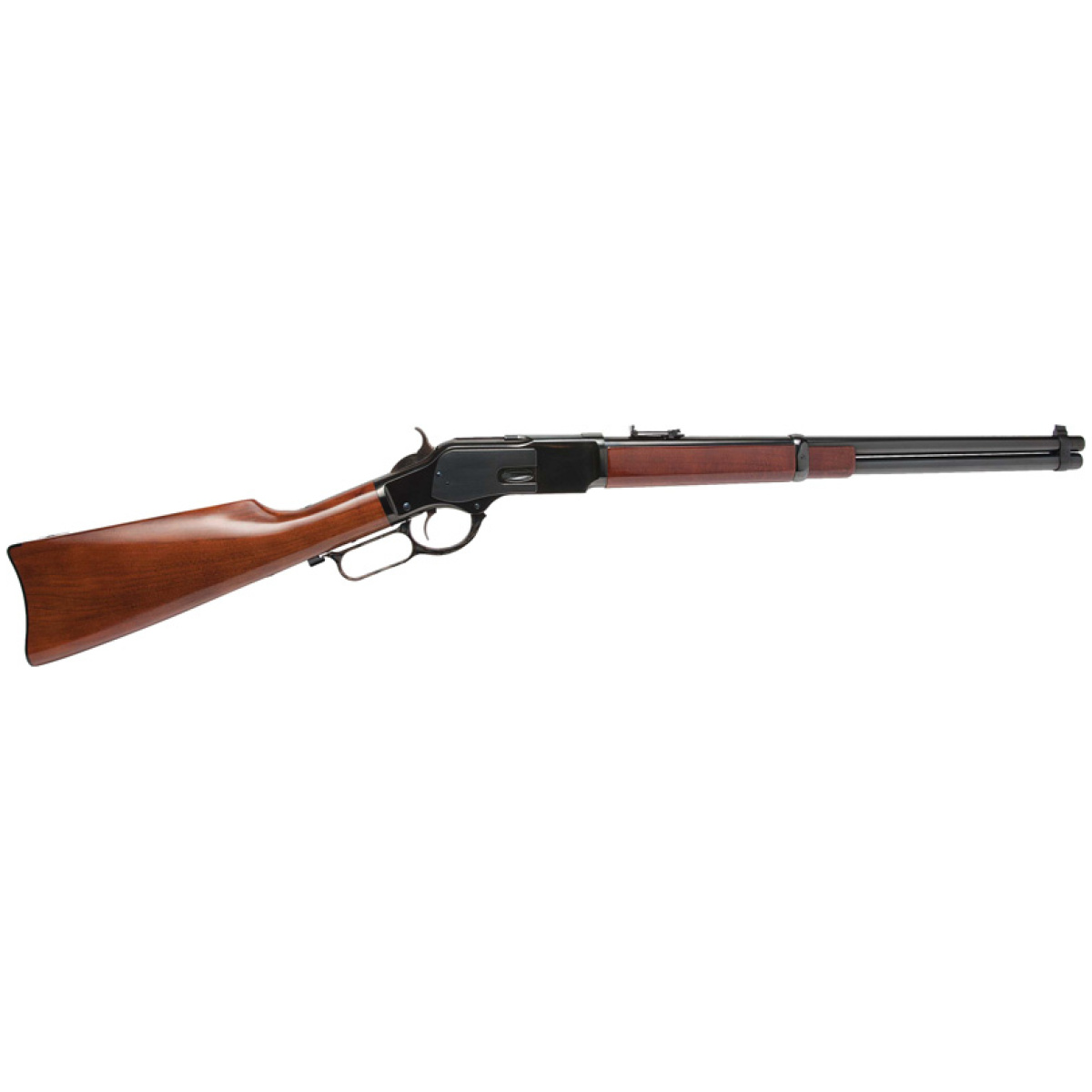 Gca240as1. Jpg - cimarron 1873 carbine rifle - 44-40 win 19" blued walnut - gca240as1