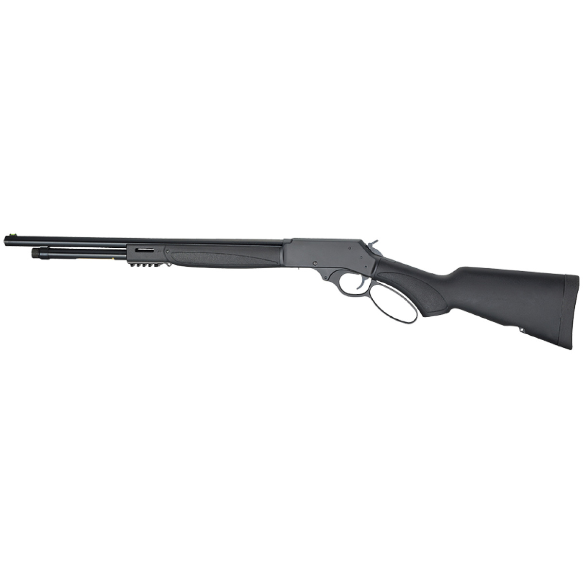 Gh018x410_left. Jpg - henry x model lever 410 bore - 19. 8" tb blued black syn. - gh018x410 left