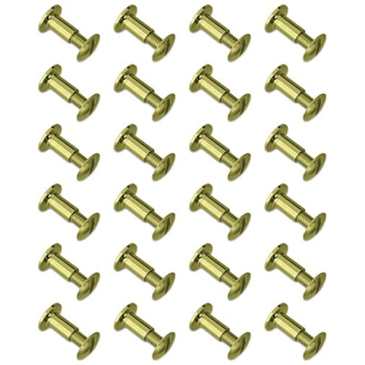 Gthm61. Jpg - grovtec brass chicago screws - 24-pack - gthm61