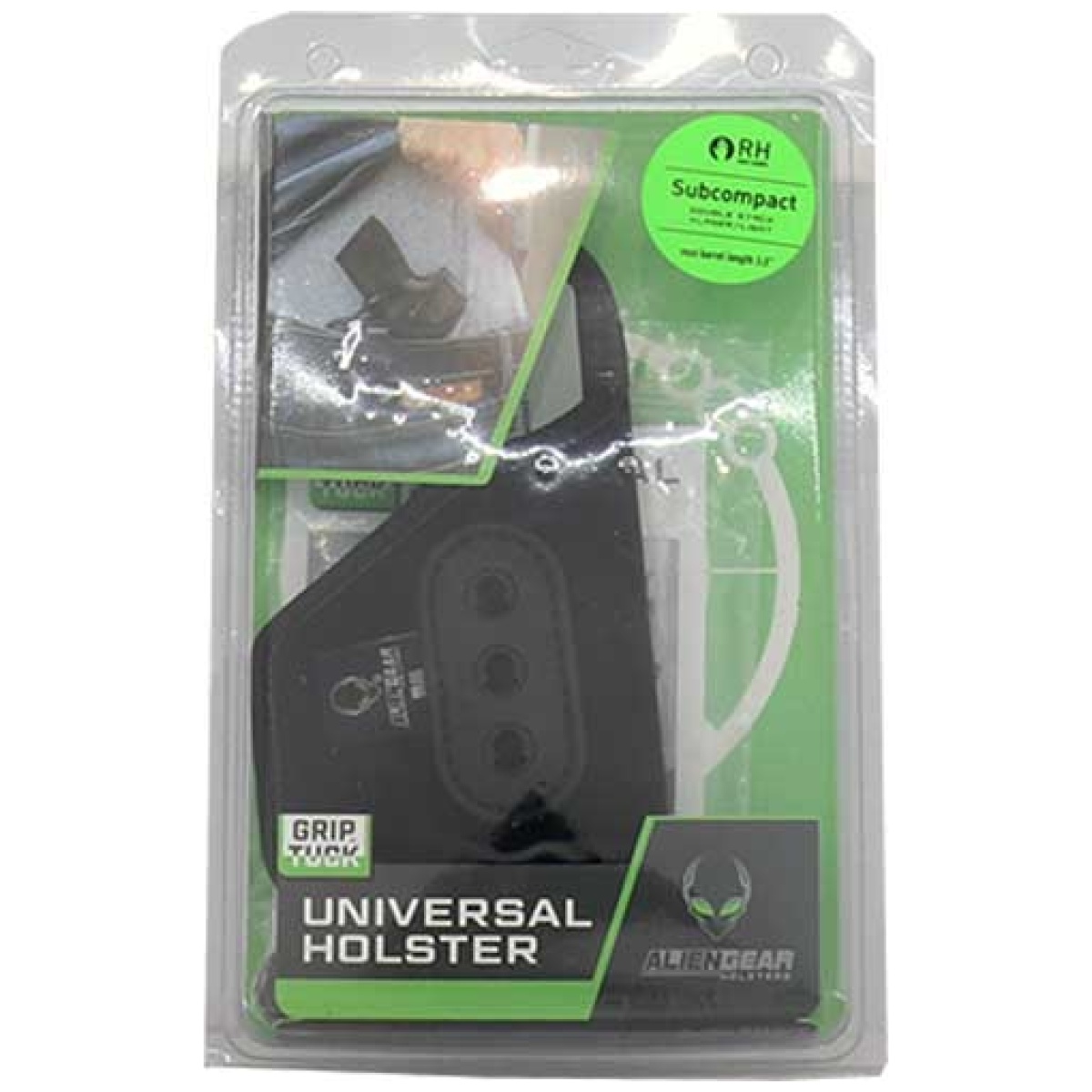 Gtsdrhl1_pkg. Jpg - alien gear grip tuck universal - holster rh ds sub compact lgt - gtsdrhl1 pkg