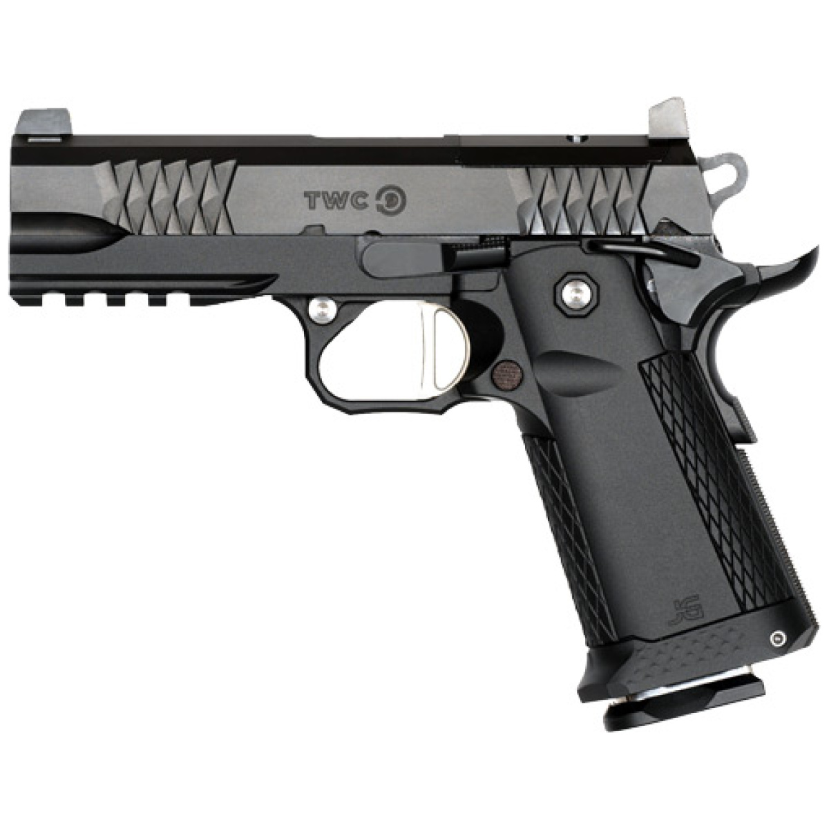 Gtwc9425. Jpg - jacob grey twc 1911 4. 25" 9mm - optic ready xs tritium sght bl - gtwc9425