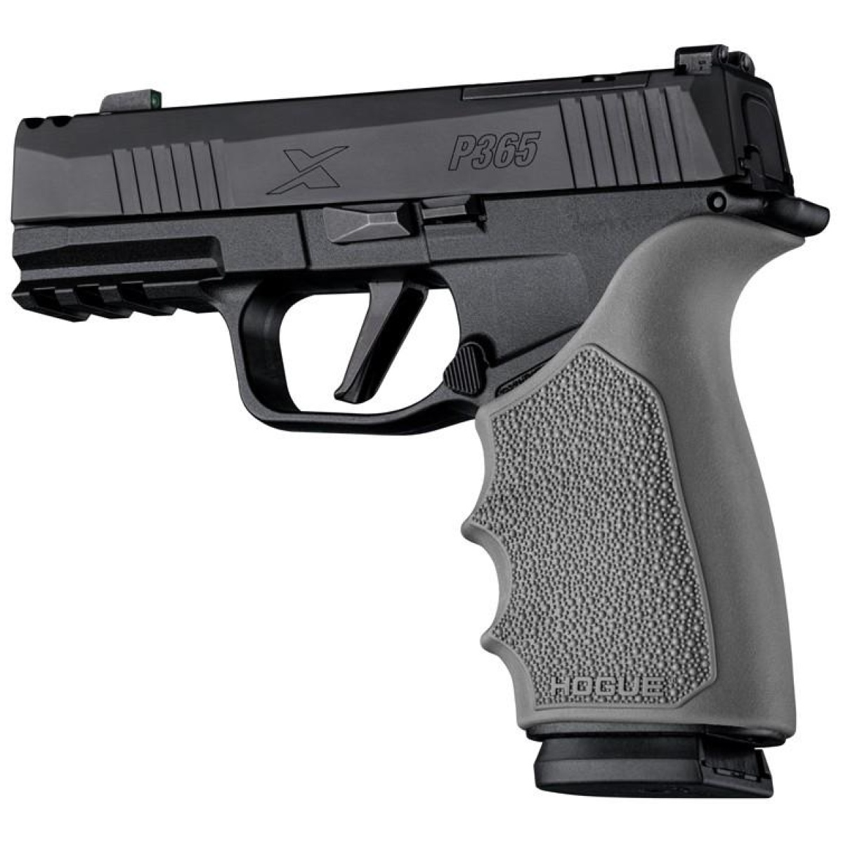 Ha18522-1. Jpg - hogue handall beavertail handgun grip sleeve for sig sauer p365 xmacro slate grey - ha18522 1