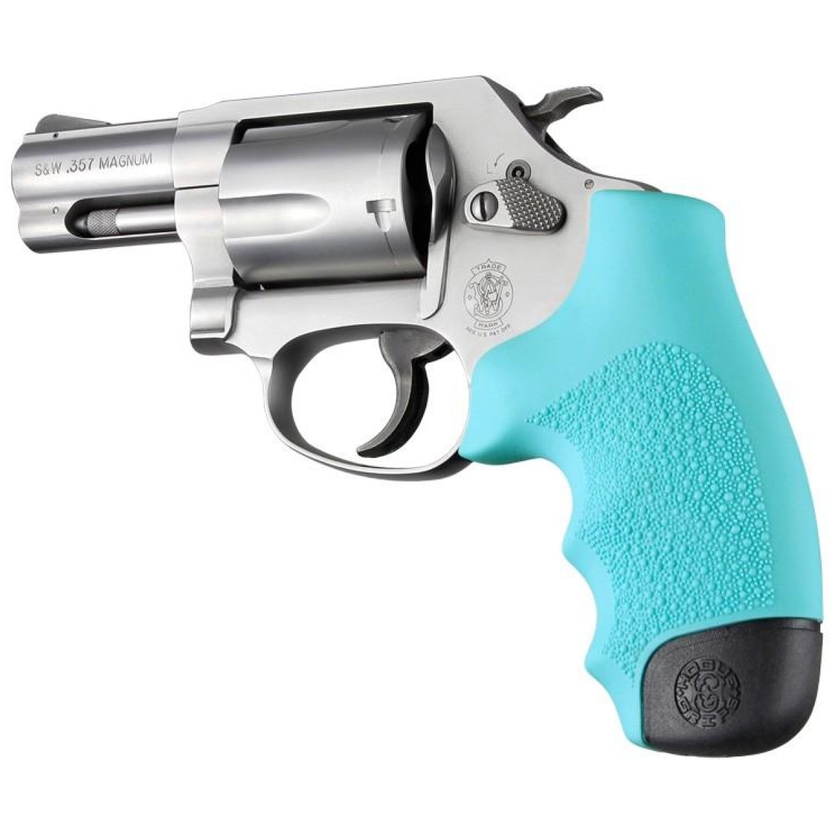 Ha60004. Jpg - hogue rubber monogrip for s&w j frame - aqua - ha60004