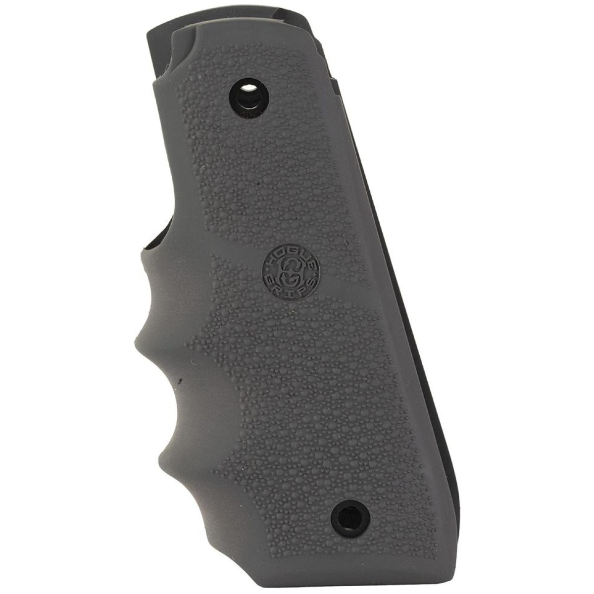 Ha79082-1. Jpg - hogue overmolded rubber grip with finger grooves for ruger 22/45 mkiv slate grey - ha79082 1