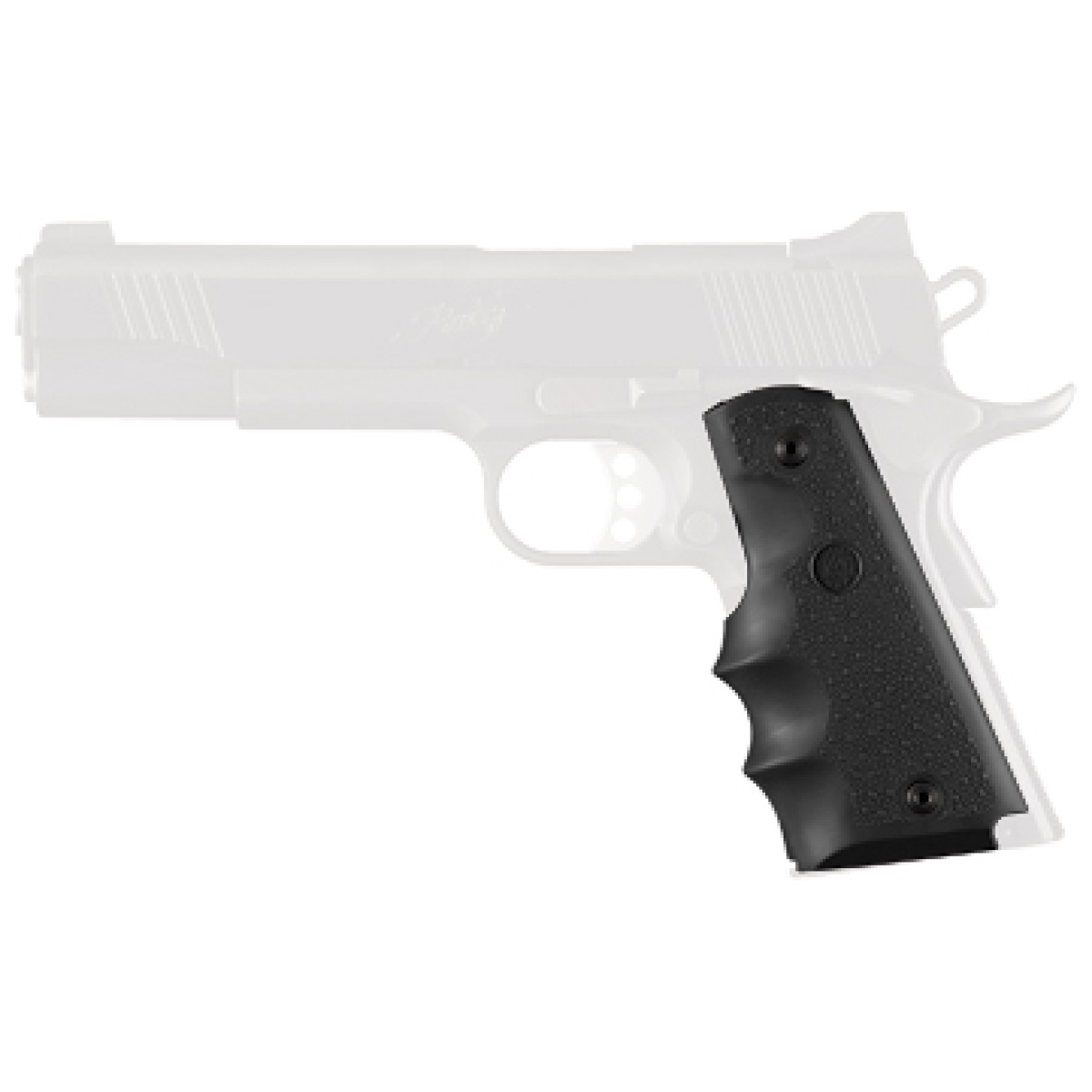 Ho45000_1. Jpg - hogue grip 1911 govt fg blk - ho45000 1