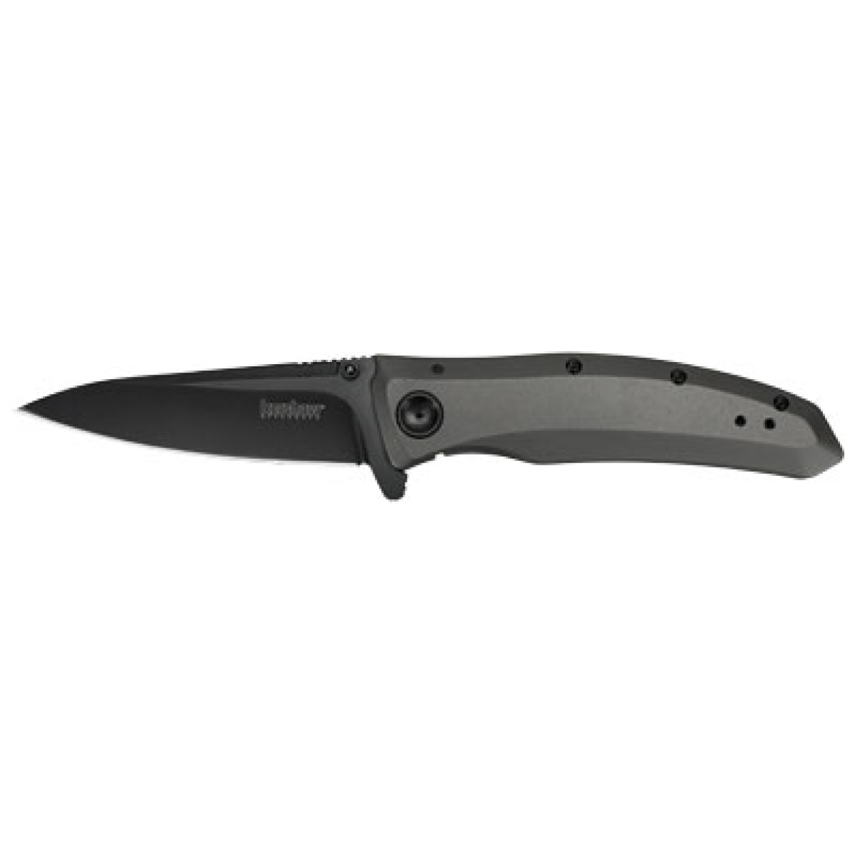 Ker2200_1. Jpg - kershaw grid 3. 7" pln black-oxide - ker2200 1