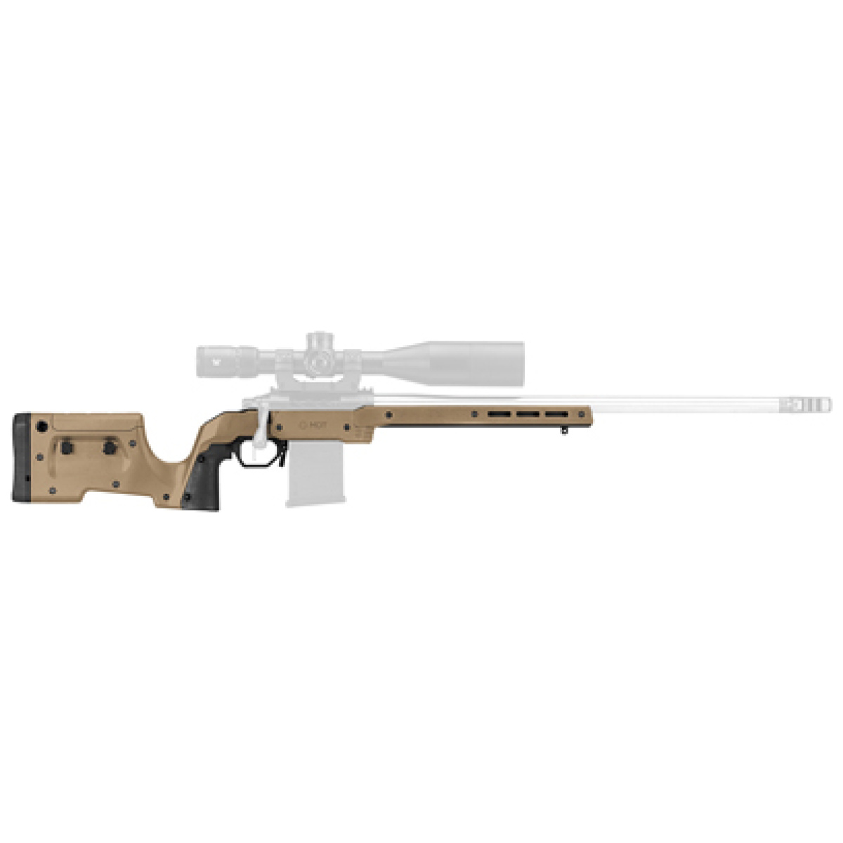 Mdt104689-fde_1. Jpg - mdt xrs chassis tikka t3 fde - mdt104689 fde 1