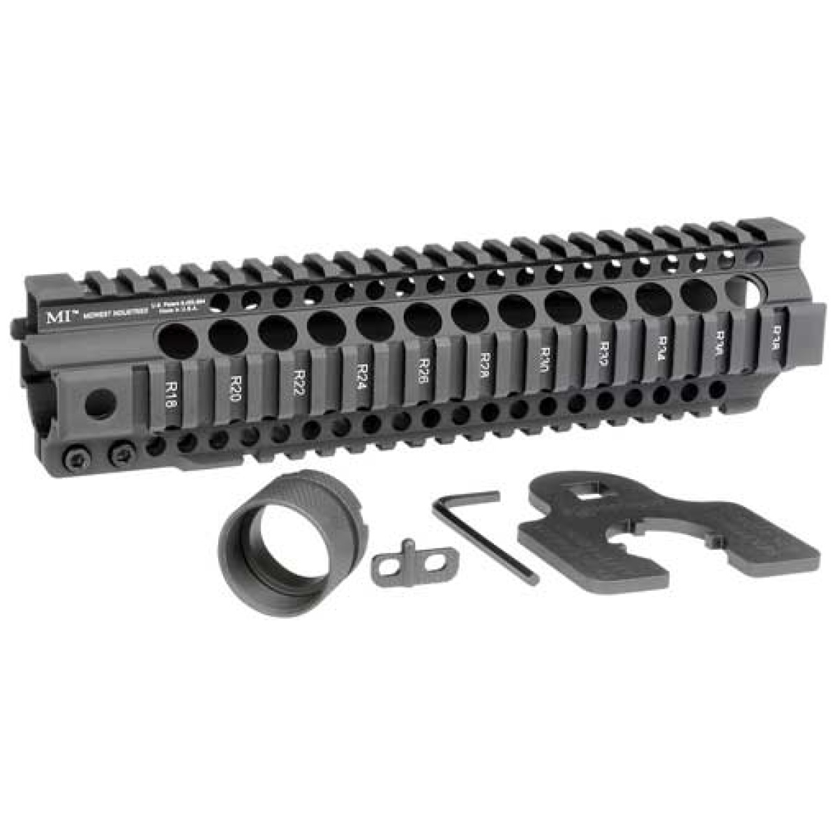 Micrt10. Jpg - mi handguard crt picatinny - 10" fits ar-15 - micrt10