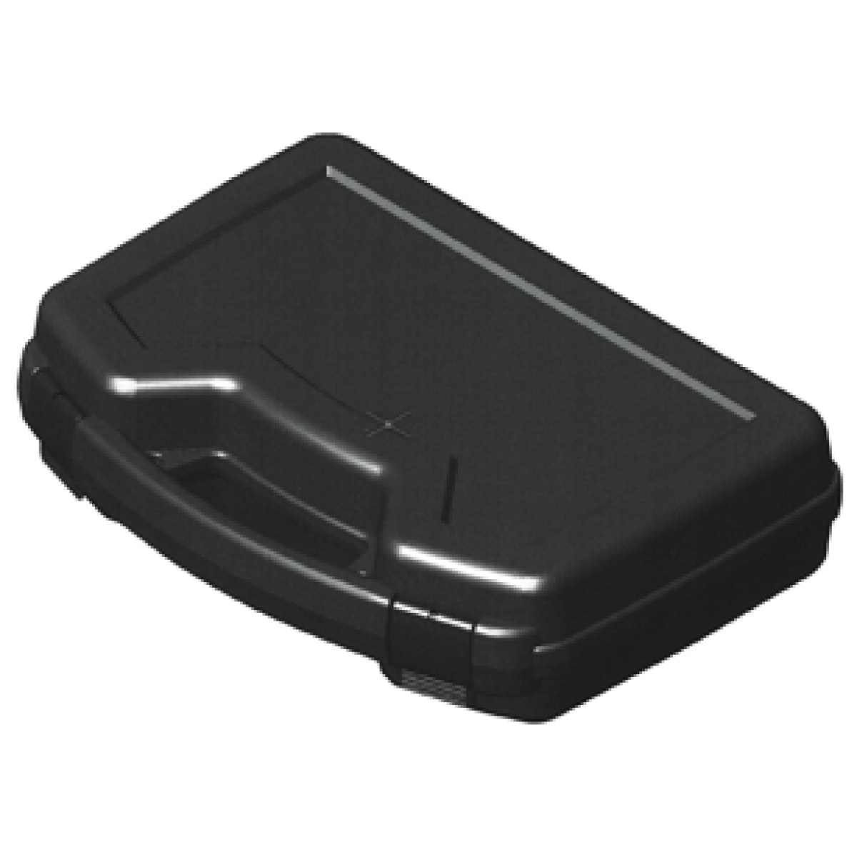 Mtm807. Gif - mtm single handgun case - up to 6" barrel lockable - mtm807