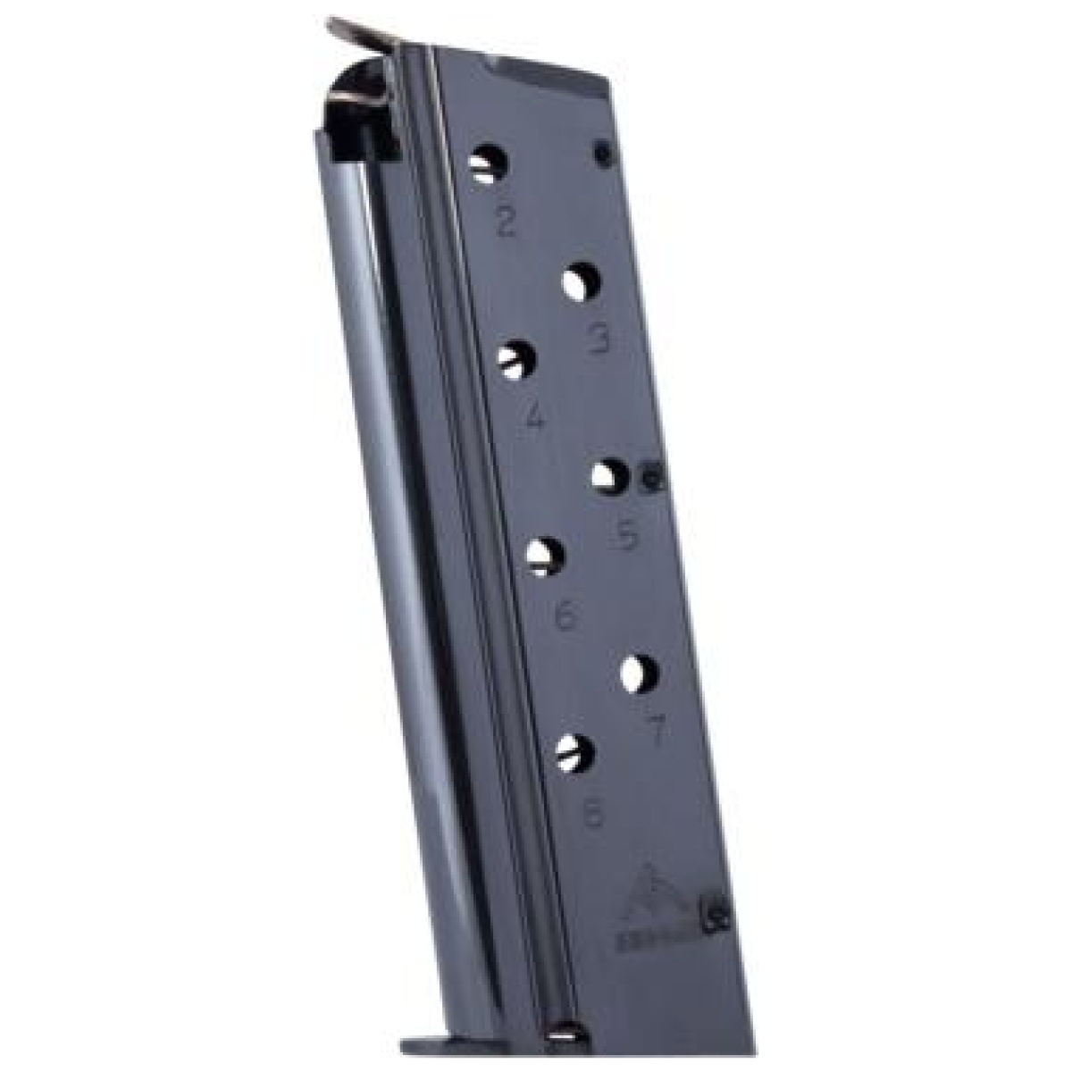 Mymgcgov40b. Jpg - mec-gar 1911 govt handgun magazine. 40 s&w /. 357 sig ht blued 8/rd - mymgcgov40b