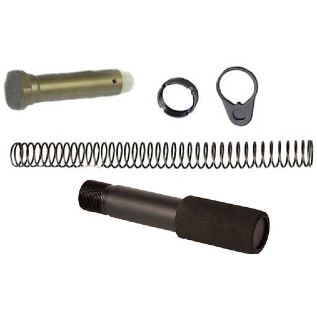 Psbtpcombo. Jpg - j&e pistol buffer tube combo - kit black - psbtpcombo