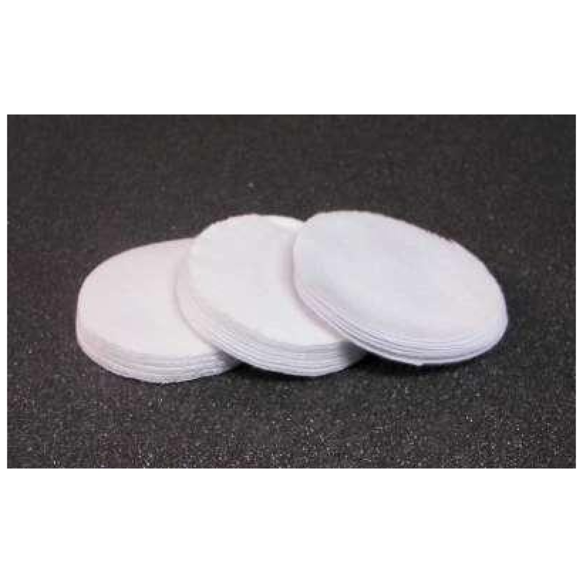 Px112600. Jpg - pro-shot 1 1/2" round 100% cotton patches 600/ct - px112600