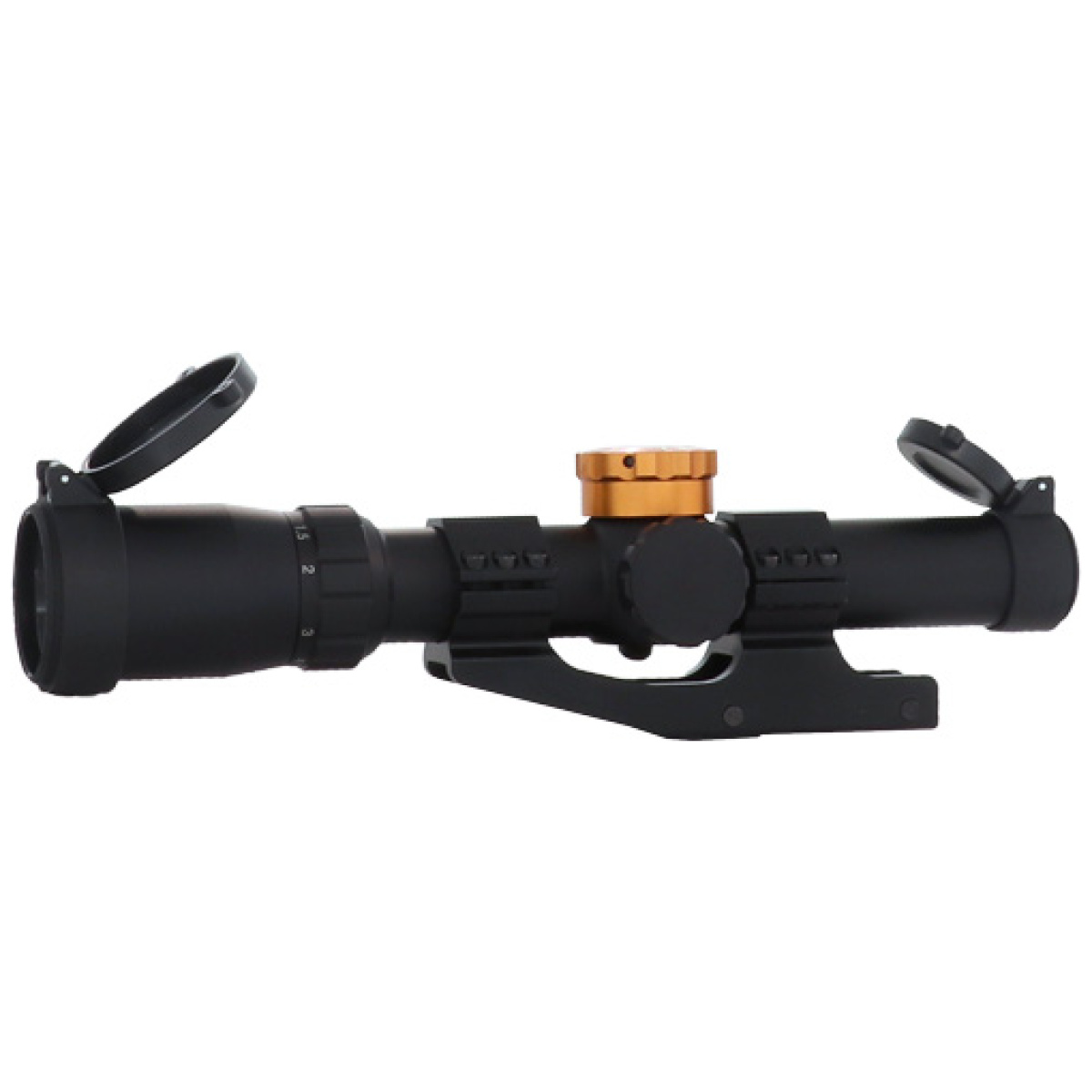 R162_left_1. Jpg - ravin crossbow scope 1-8x24 - illuminated adjustable turrets - r162 left 1