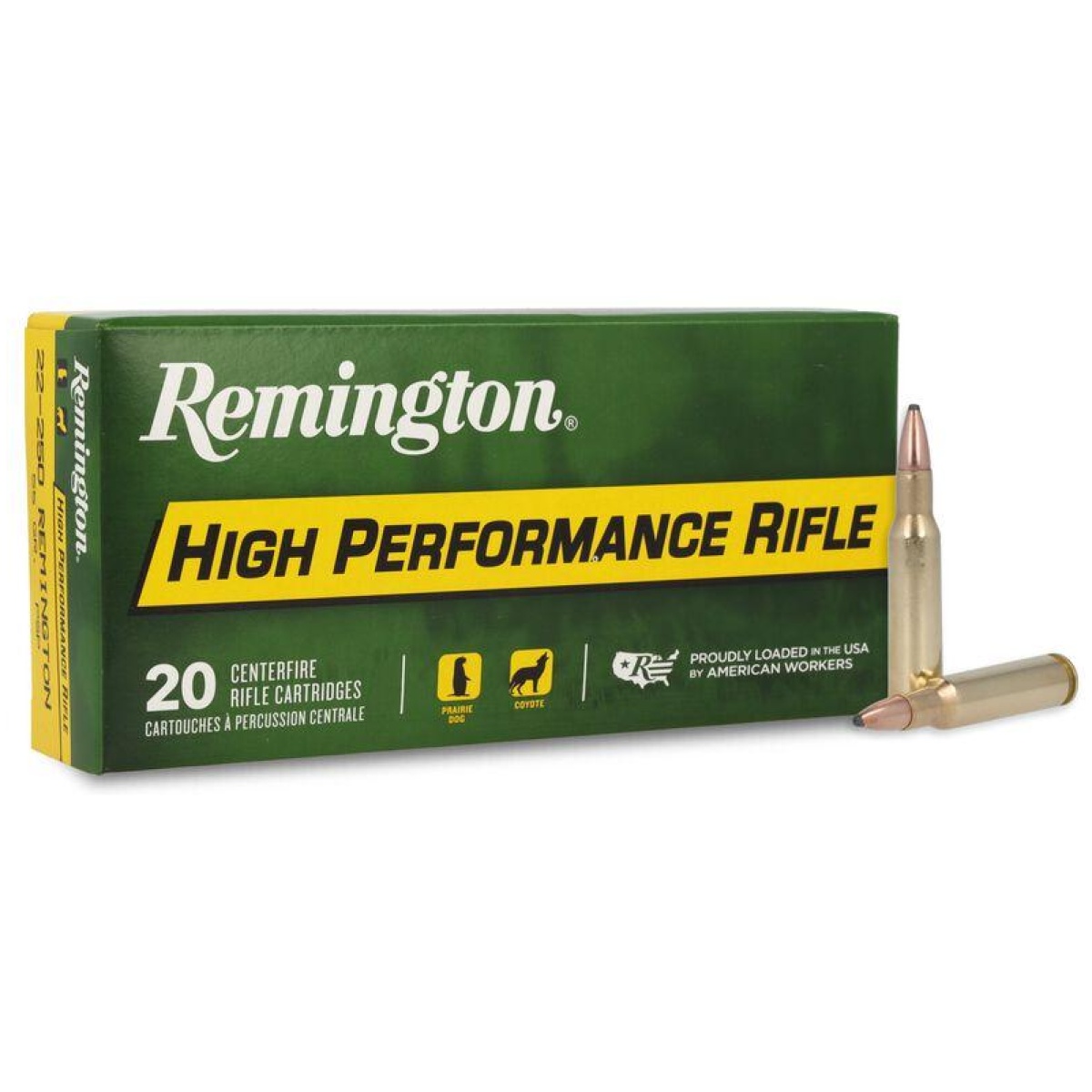 Rt21311-1. Jpg - remington rifle ammunition. 22-250 rem 55 gr psp 3680 fps 20/ct - rt21311 1