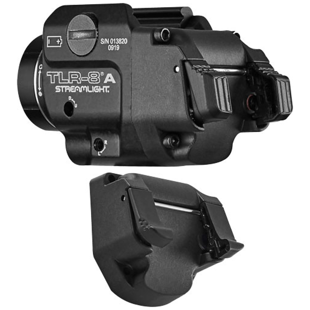 S69414. Jpg - streamlight tlr-8a flex with - rail mount c4 led w/laser - s69414