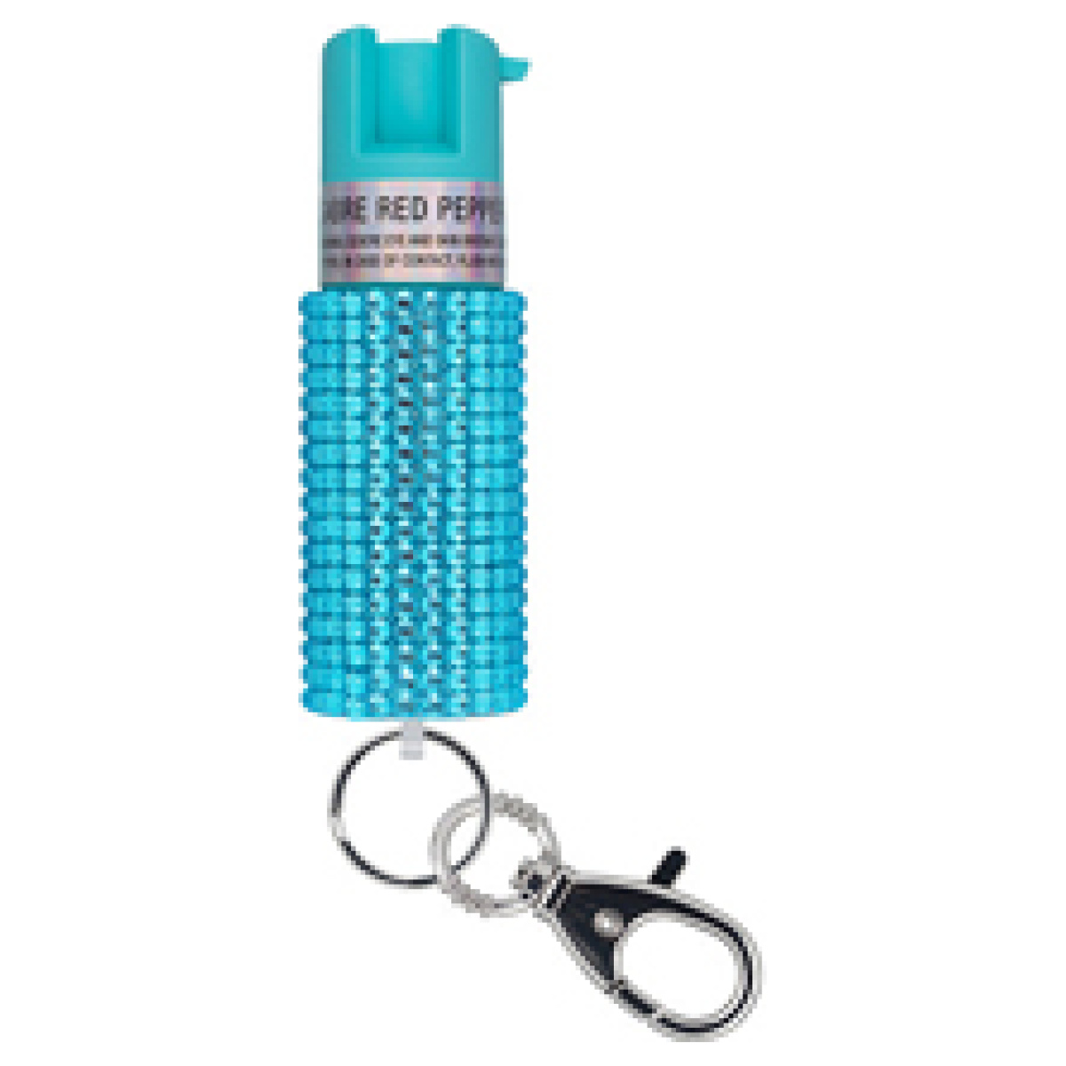 Sabkr-j-tl-02_1. Jpg - sabre jeweled spray w/key ring teal - sabkr j tl 02 1