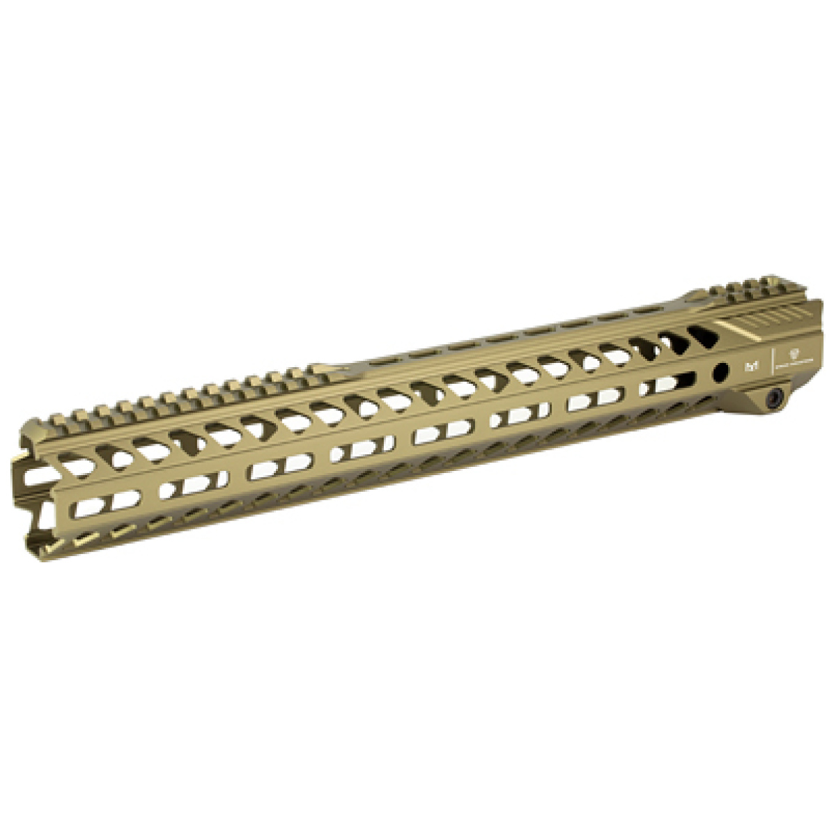 Si-strikerail-155-fde_1. Jpg - strike mlok rail 15. 5" fde - si strikerail 155 fde 1