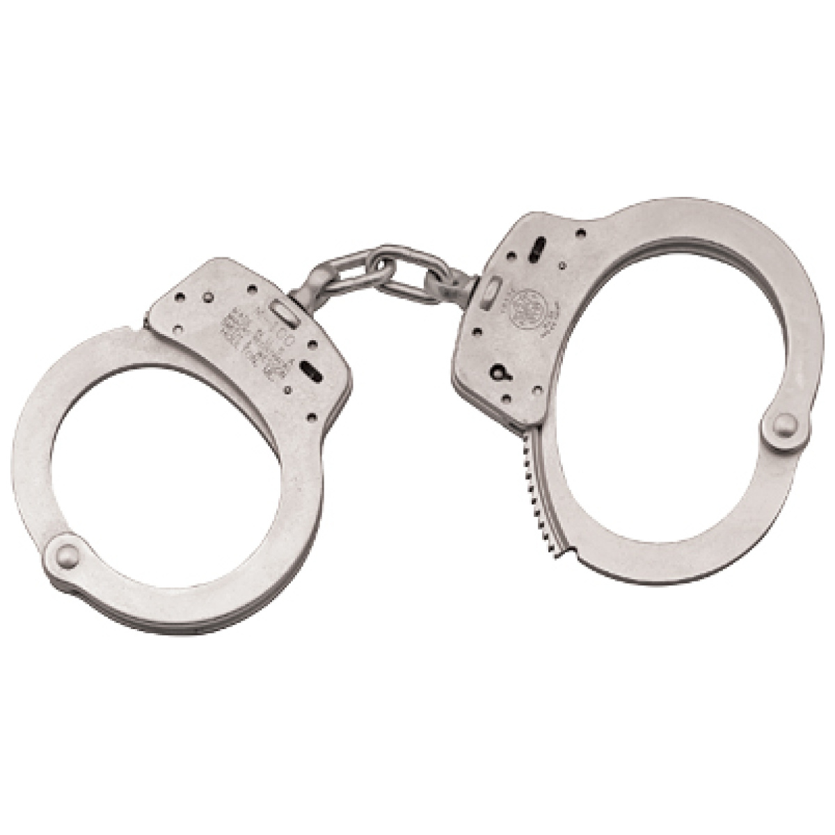 Sw350103_1. Jpg - s&w 100 handcuffs nickel - sw350103 1