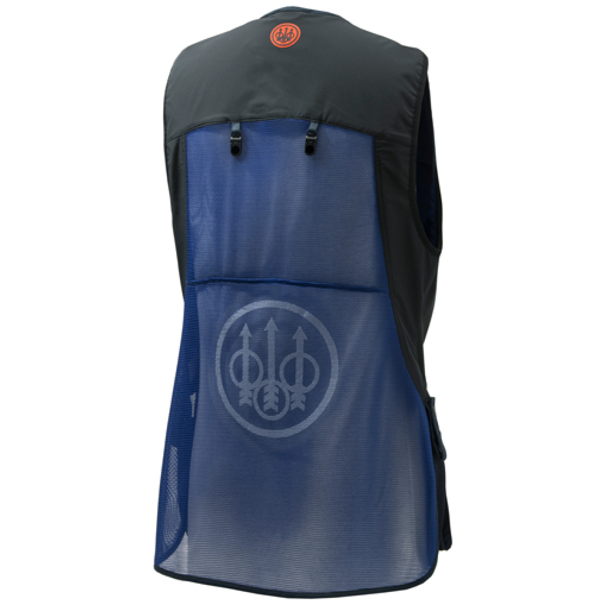 T781t155305azl_back. Jpg - beretta men's s. Pigeon vest - large blue total eclipse - t781t155305azl back