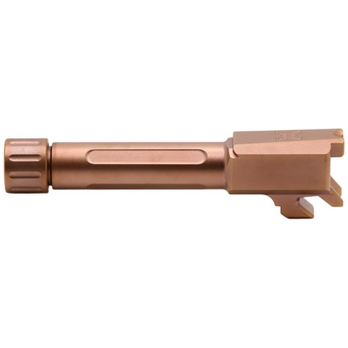 Tpshcbxtc_left. Jpg - true precision sf hellcat bbl - threaded copper ticn 3. 84" - tpshcbxtc left