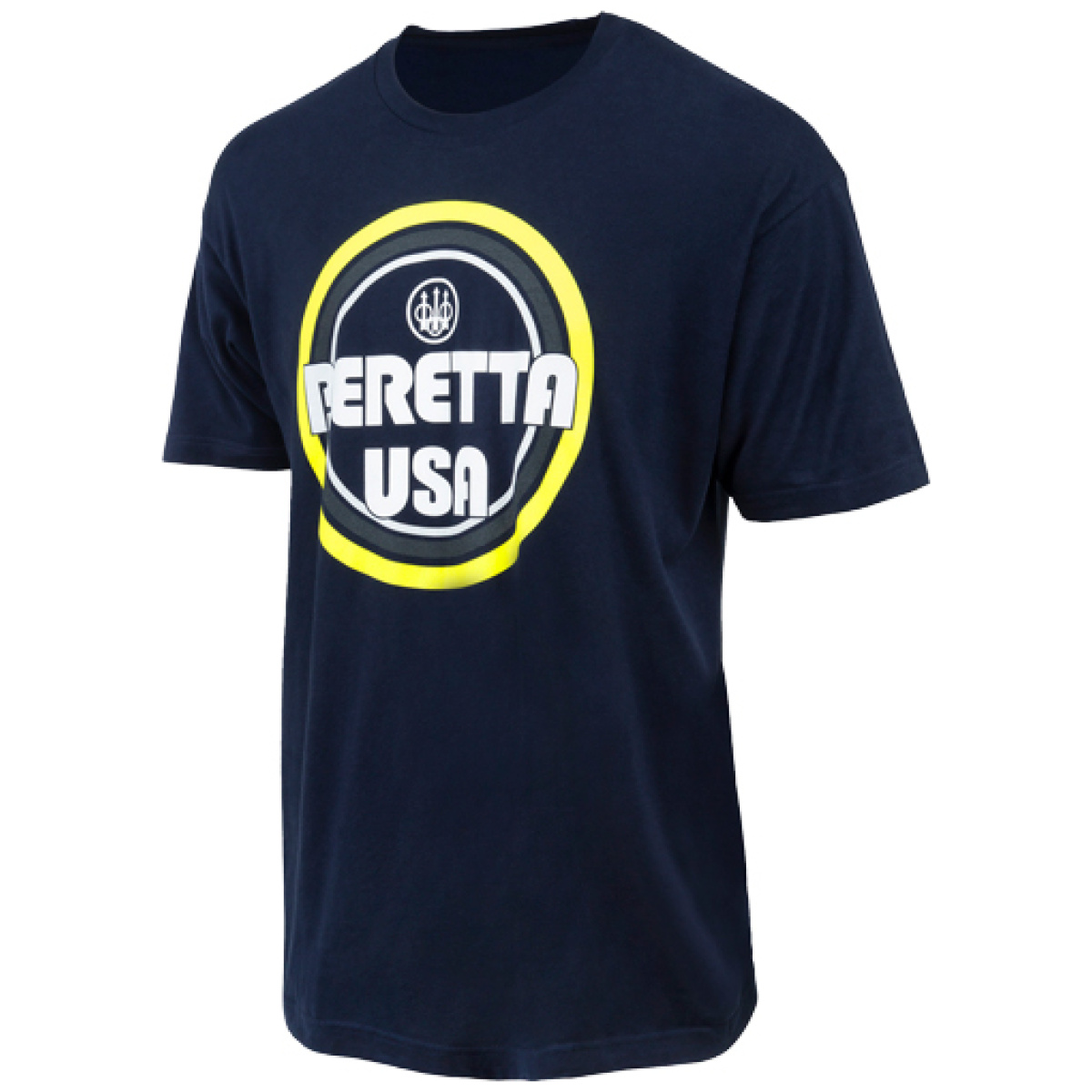 Ts731t18900058l. Jpg - beretta t-shirt retro busa - logo large navy blue - ts731t18900058l