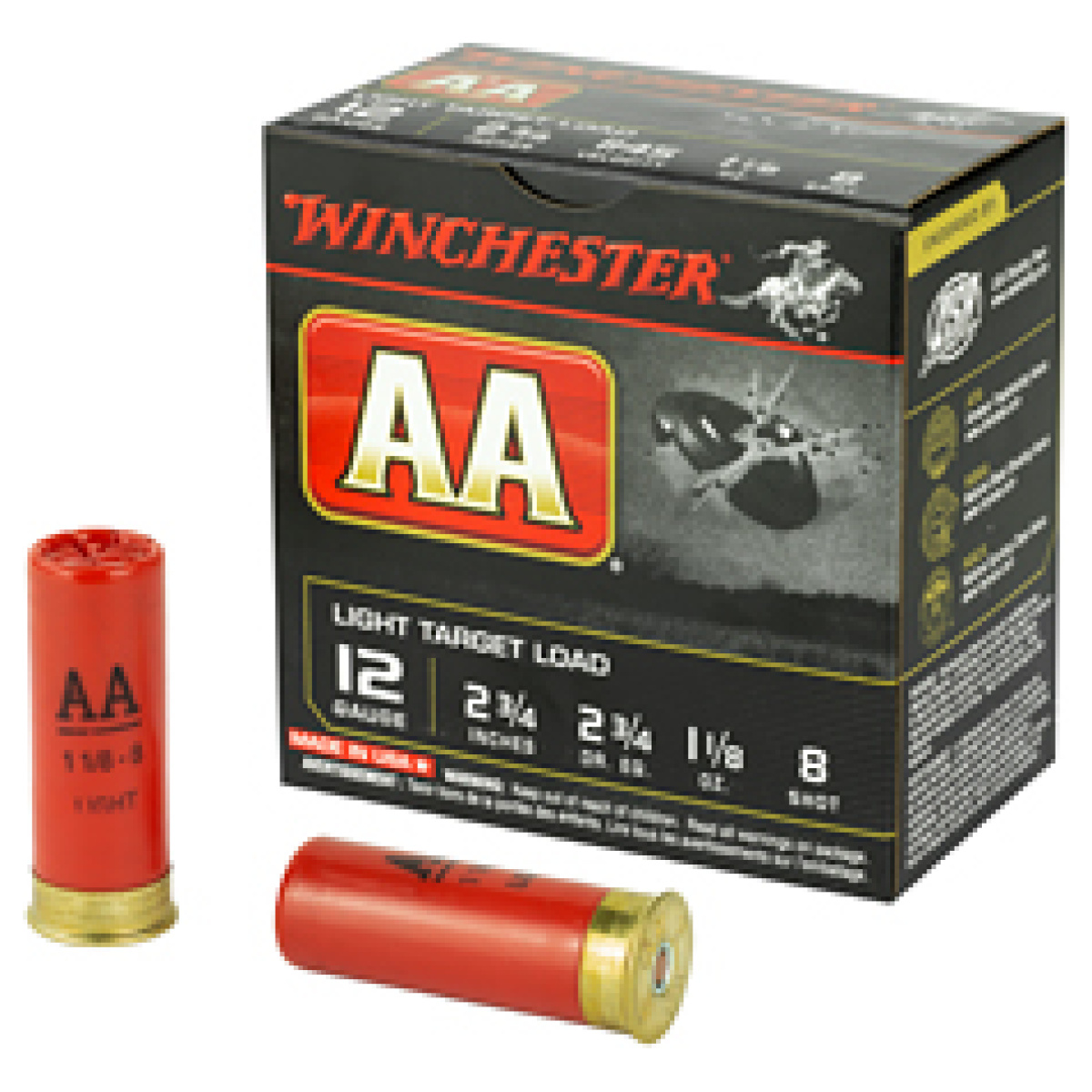 Wnaa128bx_1. Jpg - win aa trgt 12ga 2. 75" #8 25/250 - wnaa128bx 1