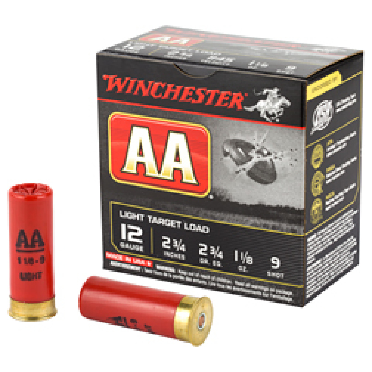 Wnaa129bx_1. Jpg - win aa trgt 12ga 2. 75" #9 25/250 - wnaa129bx 1