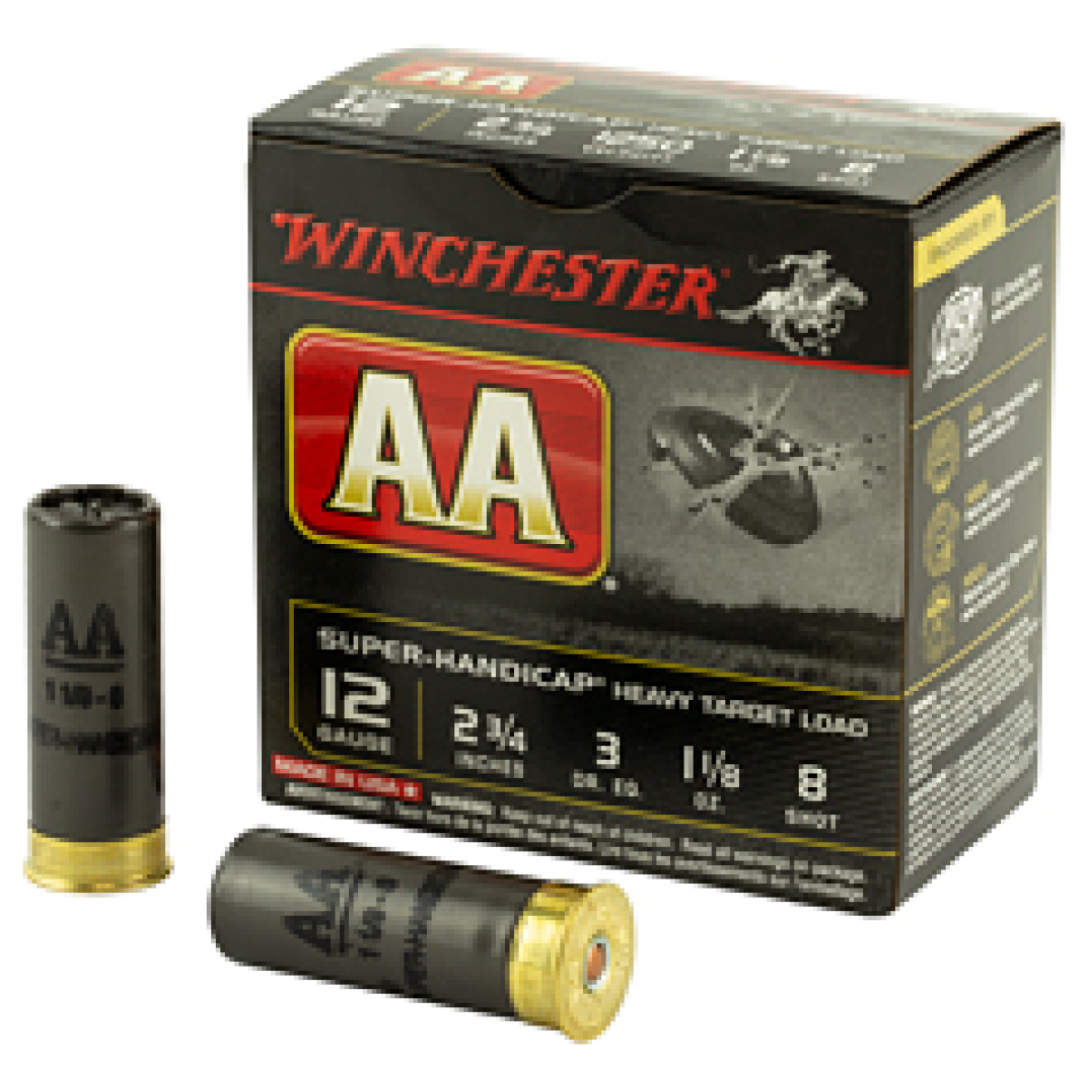 Wnaaha128bx_1. Jpg - win aa sh 12ga 2. 75" #8 25/250 - wnaaha128bx 1