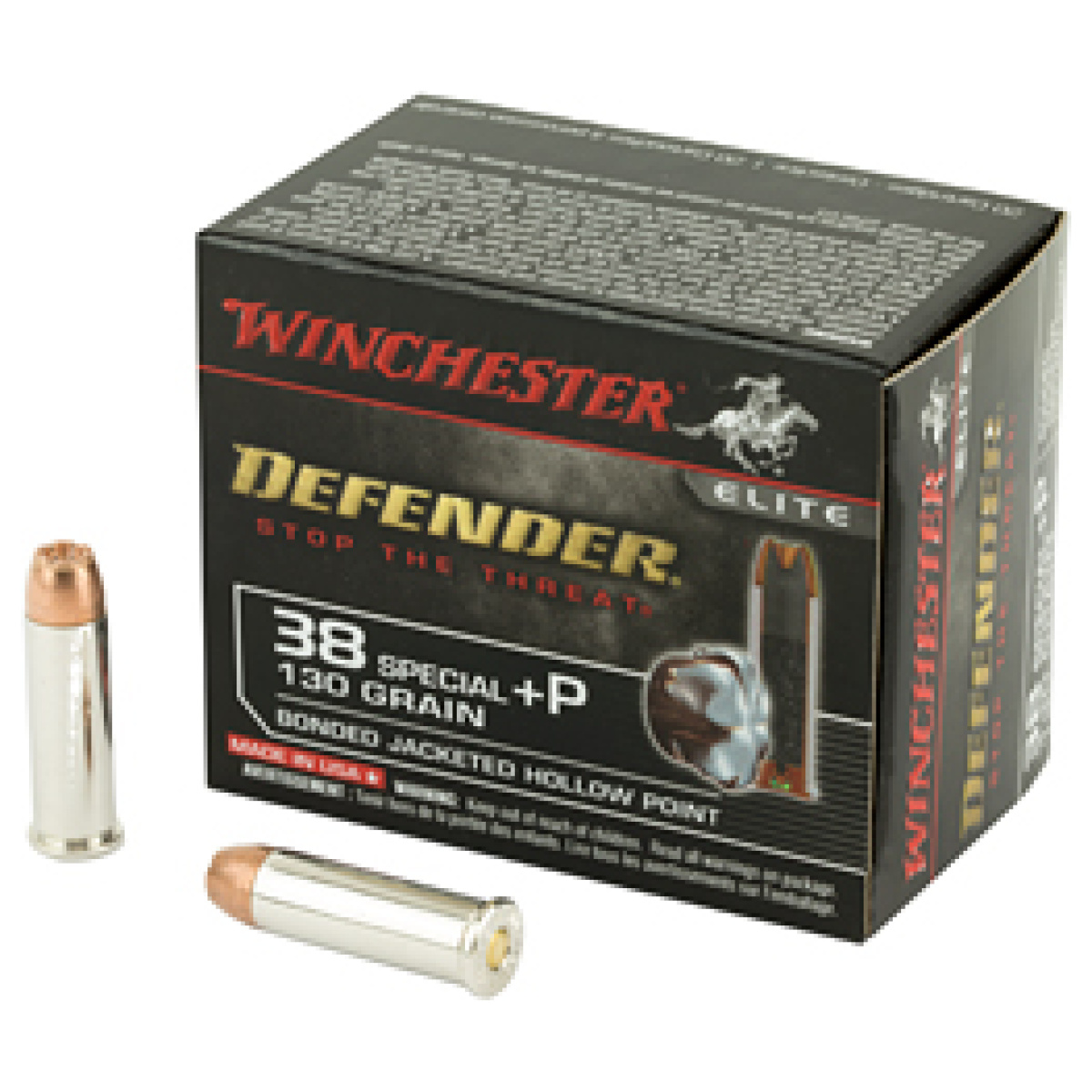 Wns38pdb_1. Jpg - win defender 38spl+p 130g jhp 20/200 - wns38pdb 1