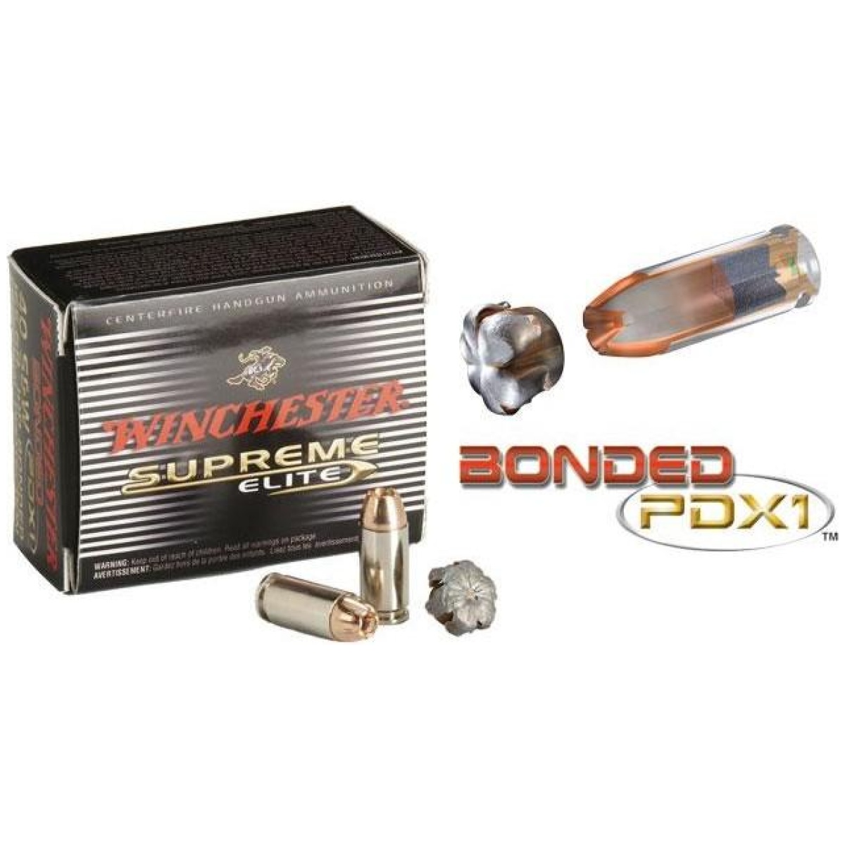 Wns40swpdb1_1. Jpg - winchester pdx1 defender handgun ammunition. 40 s&w 180 gr. Jhp 990 fps 20/ct - wns40swpdb1 1