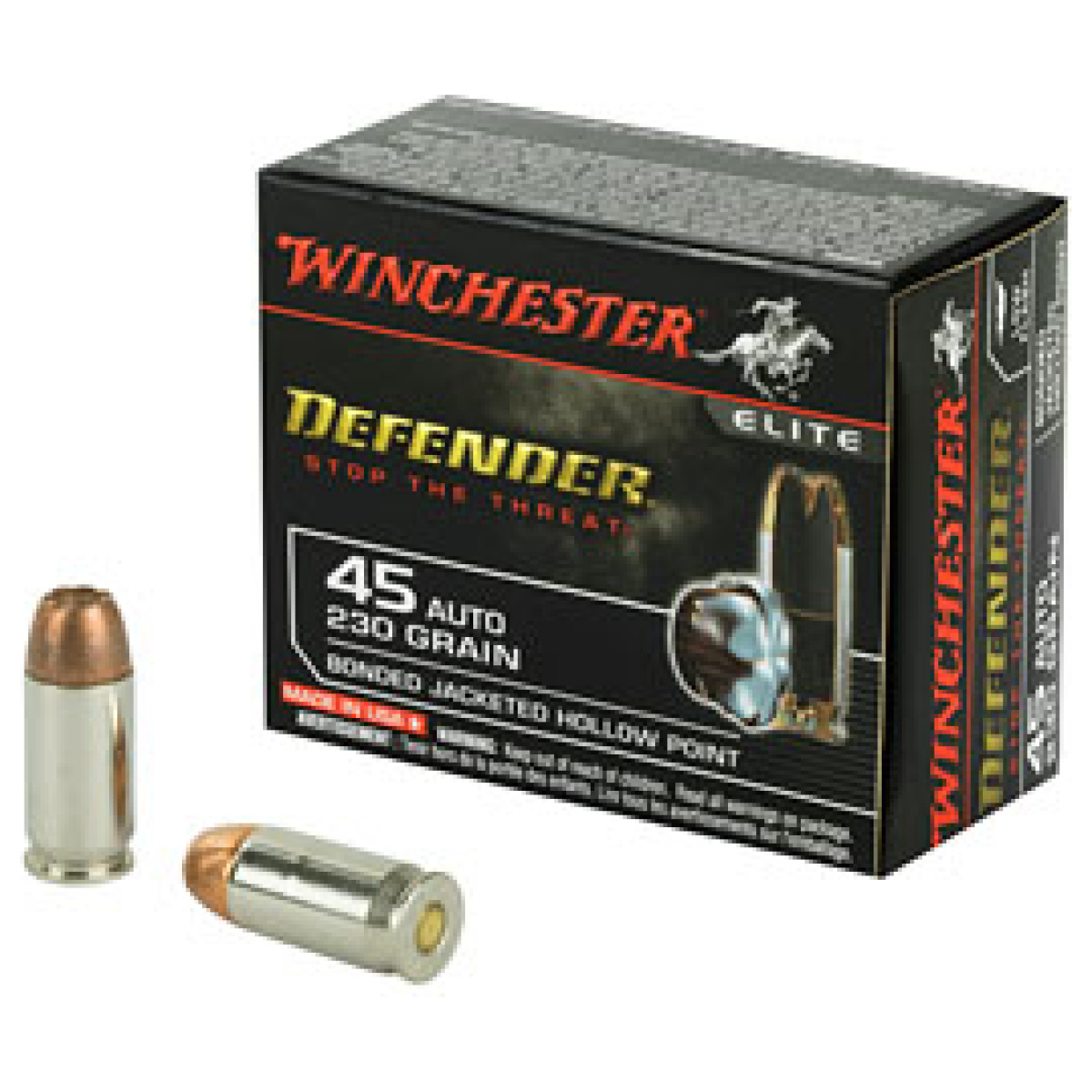 Wns45pdb_1. Jpg - win defender 45acp 230gr jhp 20/200 - wns45pdb 1