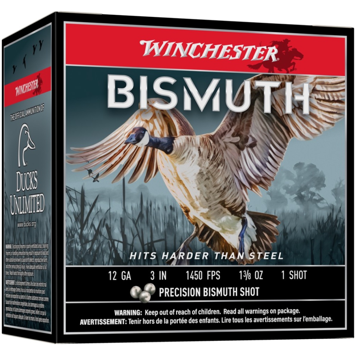 Wnswb1231-1. Jpg - winchester bismuth shotgun ammunition 12 ga 3 #1 1-3/8 oz 25/ct - wnswb1231 1