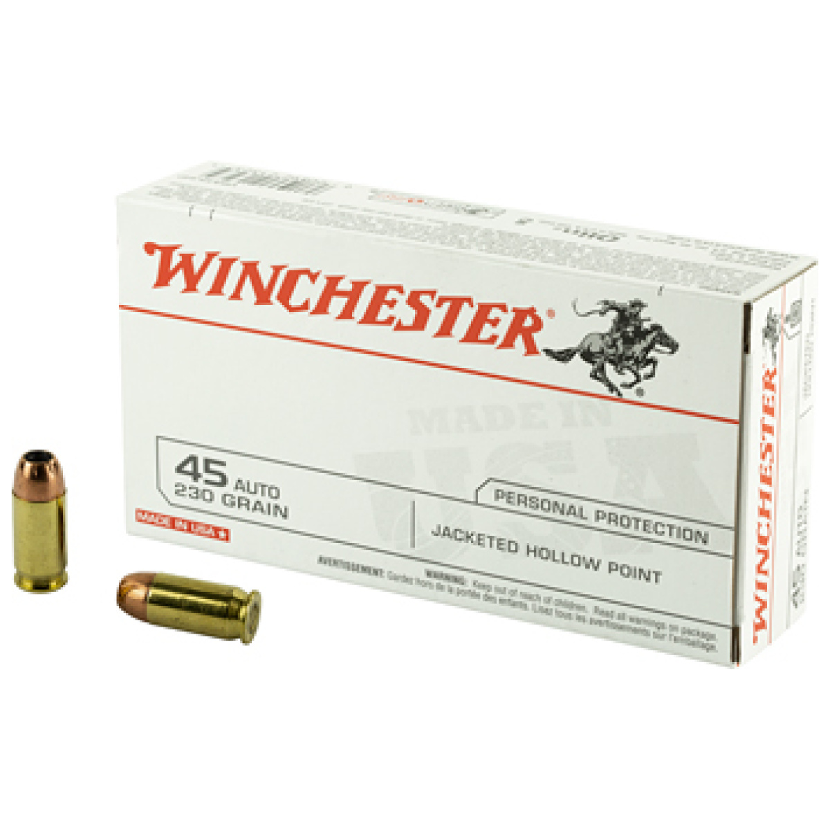 Wnusa45jhpbx_1. Jpg - win usa 45acp 230gr jhp 50/500 - wnusa45jhpbx 1