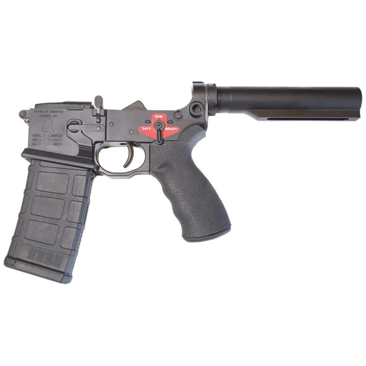 Fa0020018blkd4b0. Jpg - franklin armory bfsiii libertas blr lower - fa0020018blkd4b0