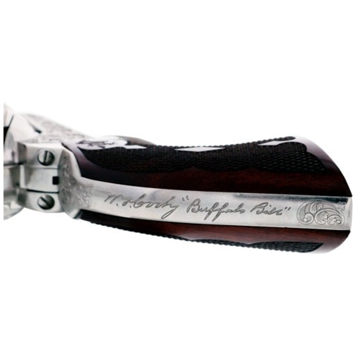 Gpp411lnbb_signature. Jpg - cimarron buffalo bill cody - 45lc 5. 5" engraved nickel - gpp411lnbb signature