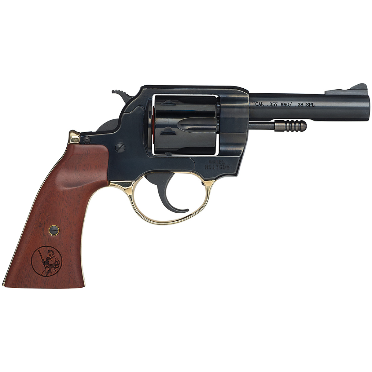 H017gdm32b2. Jpg - henry repeating arms bigboy revolver 357mag gf 4" - h017gdm32b2