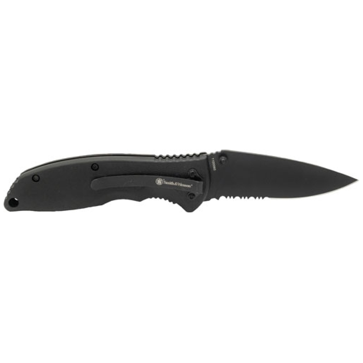 1100061_clip. Jpg - s&w knife clip folder 3. 25" - blade w/free keychain btl opnr - 1100061 clip