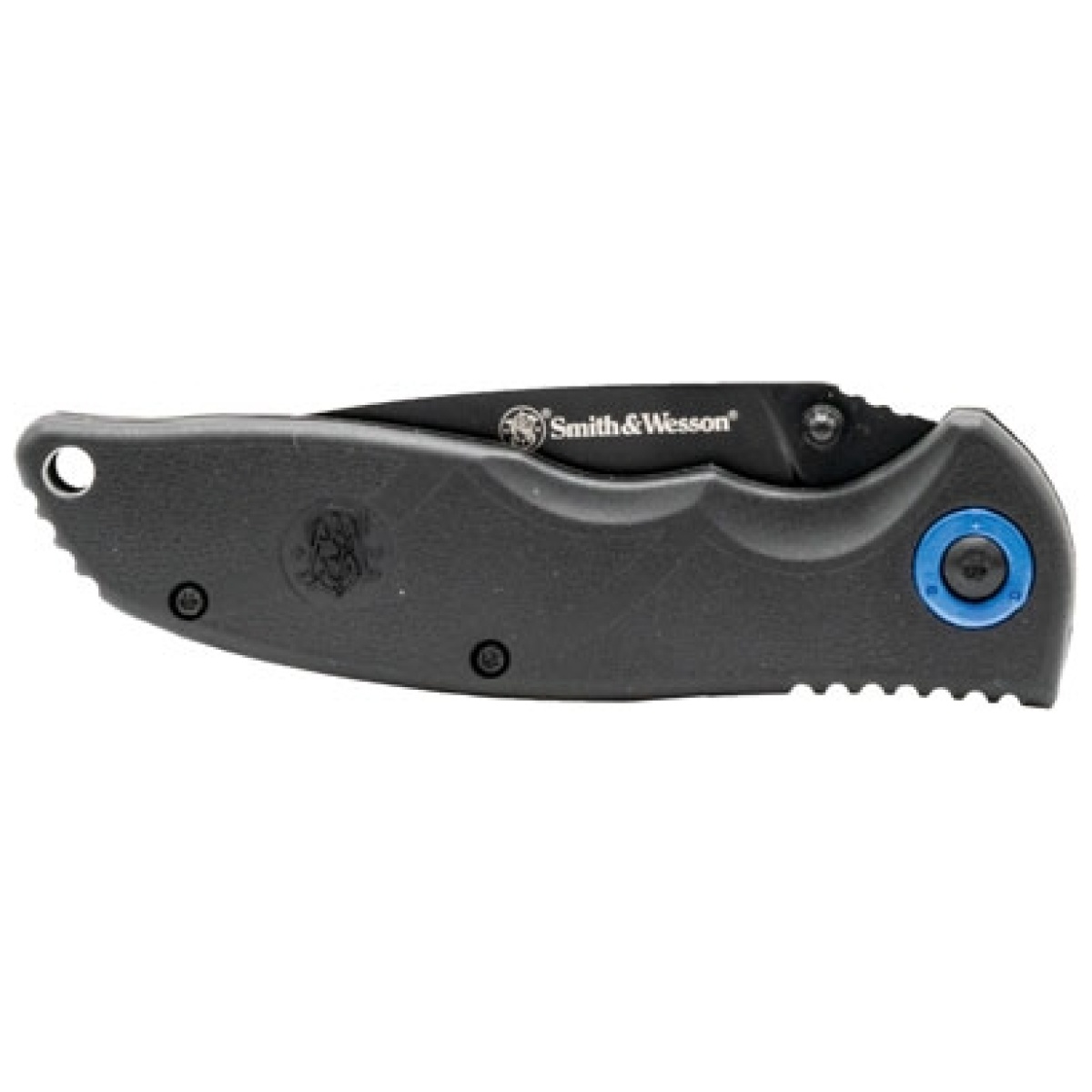 1100061_closed. Jpg - s&w knife clip folder 3. 25" - blade w/free keychain btl opnr - 1100061 closed